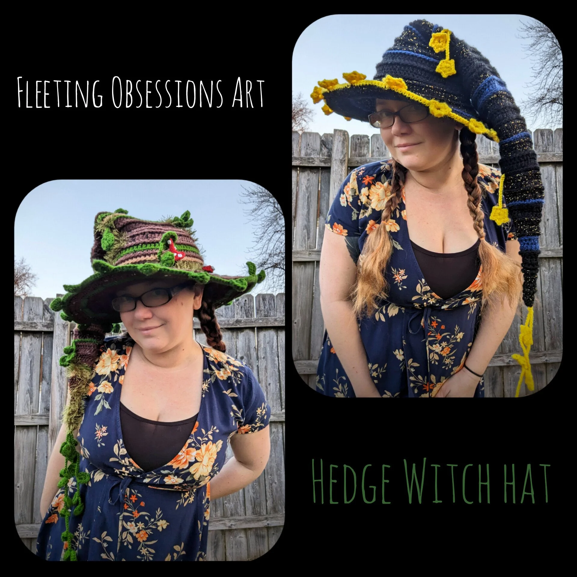 PATTERN Hedge Witch Hat