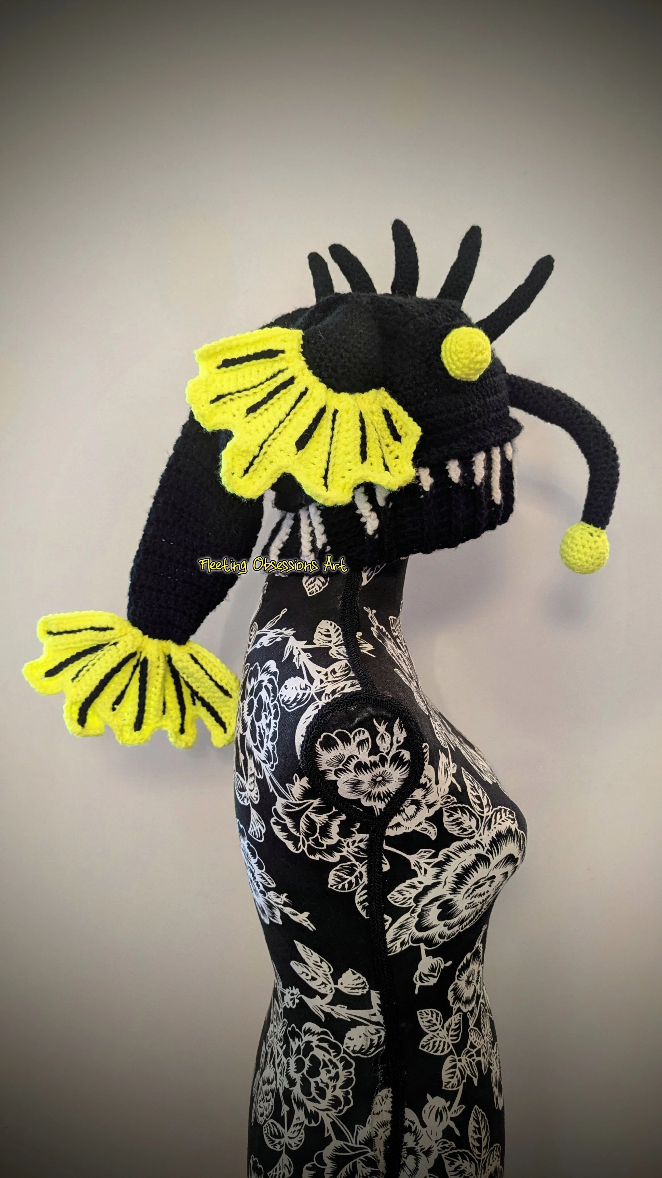 PATTERN Anglerfish beanie