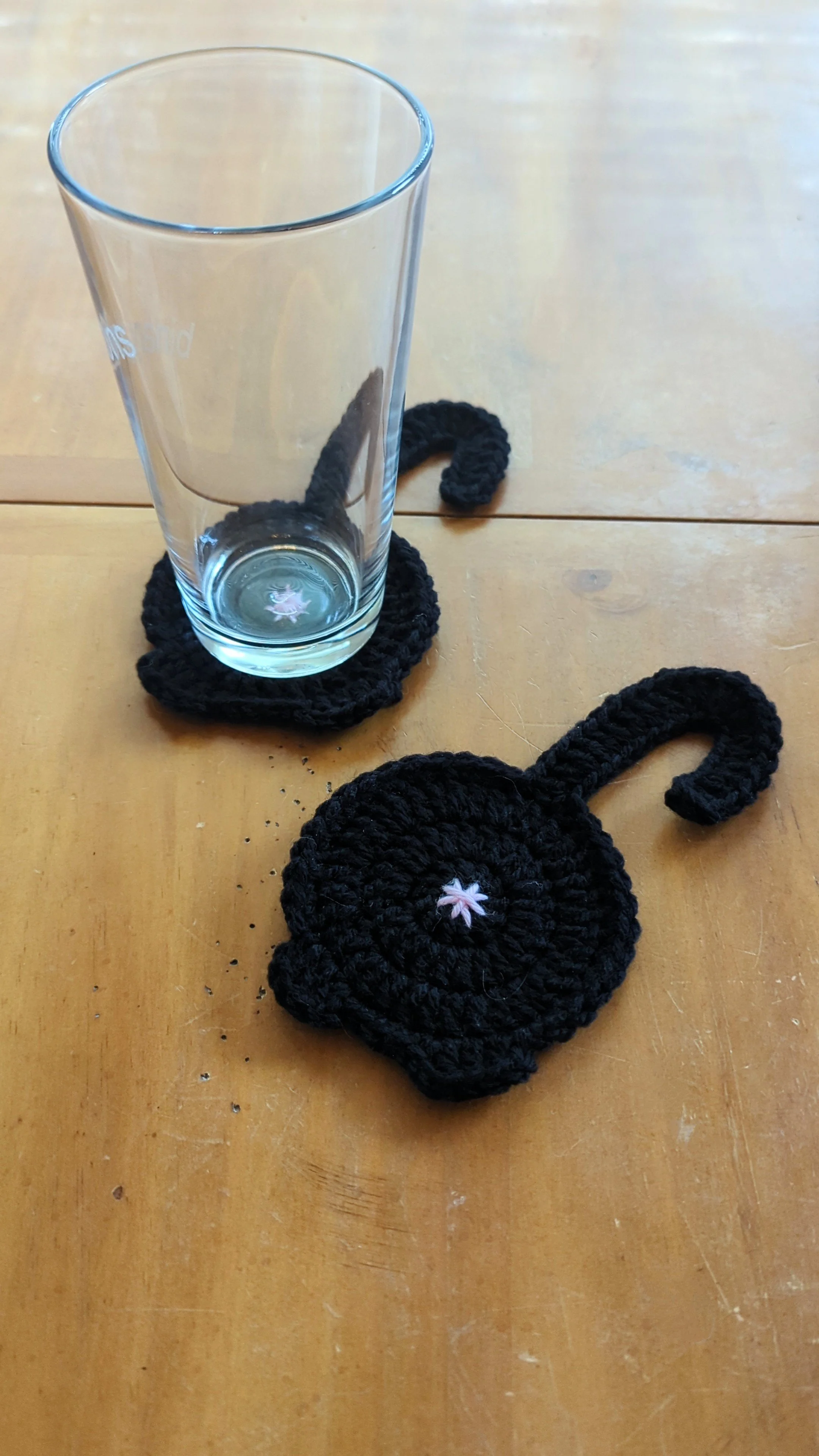 PATTERN Cat Butt Coaster