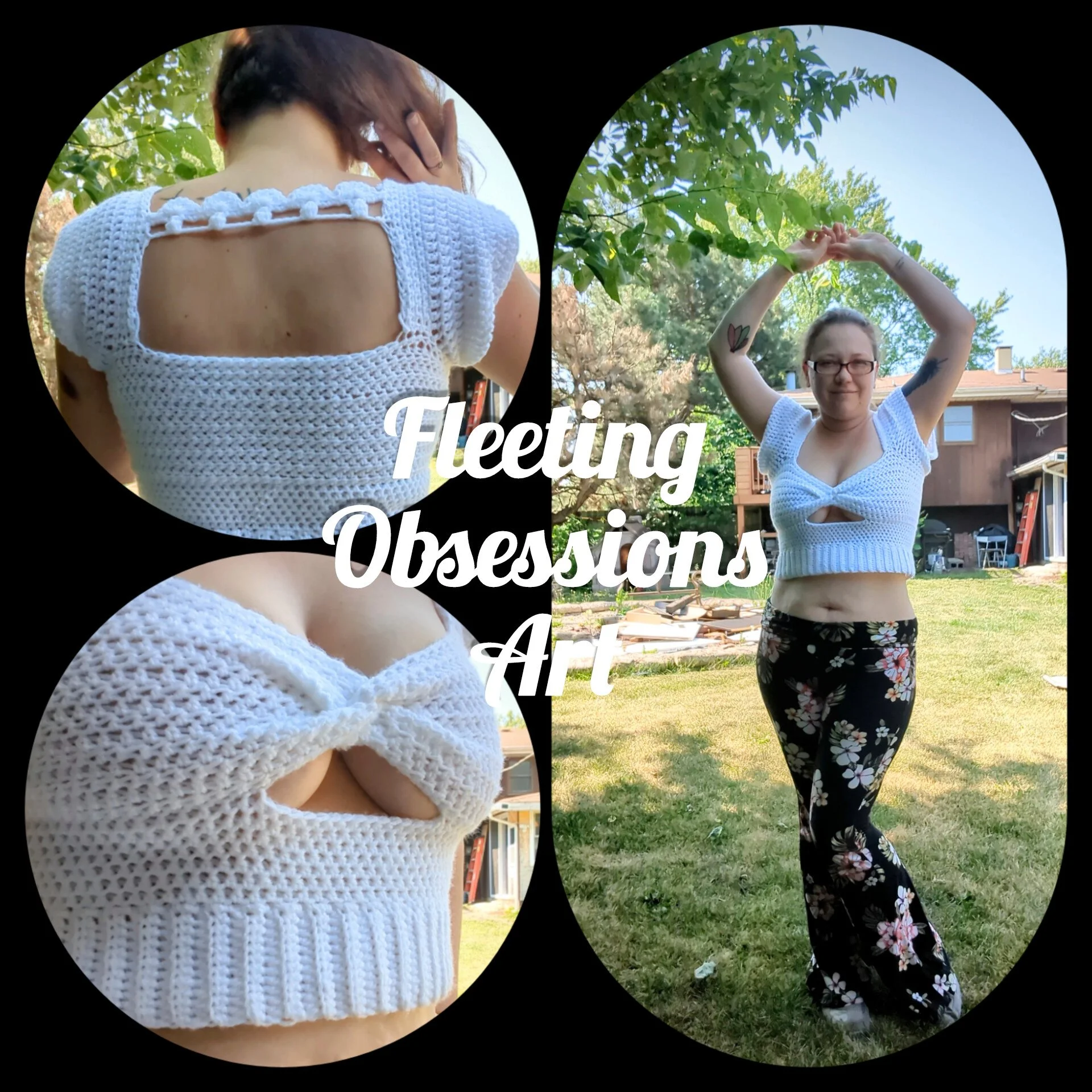 The Twisted top (Mushroom version)
Pattern by Fleeting Obsessions Art