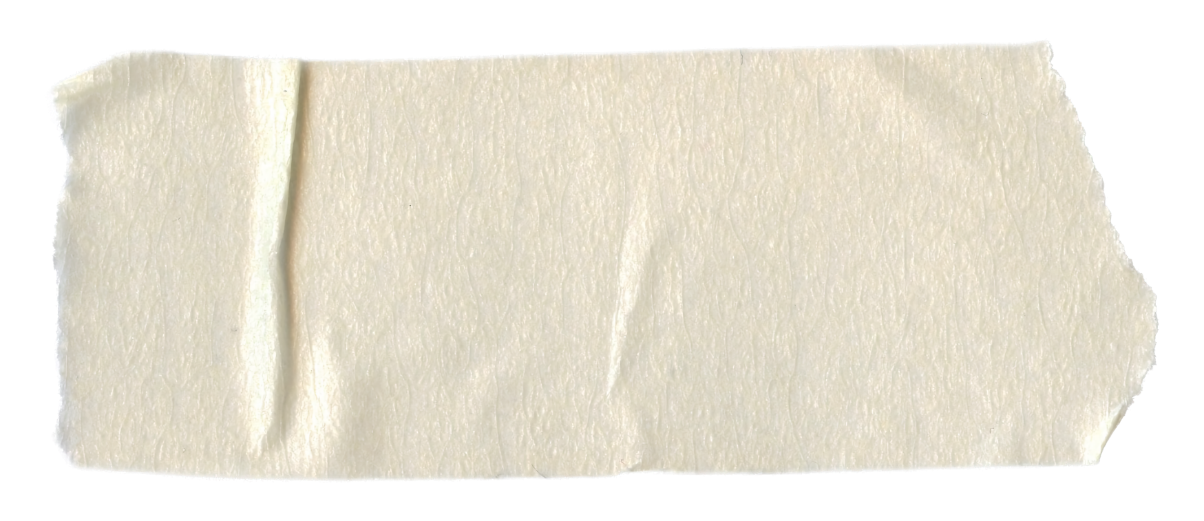 Close-up of a white sponge or foam block with a textured surface.