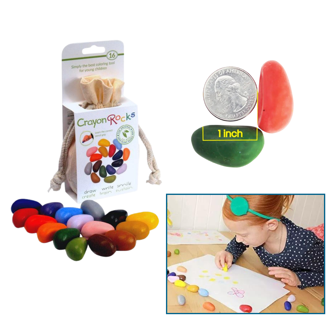 Crayon rocks bag of 16