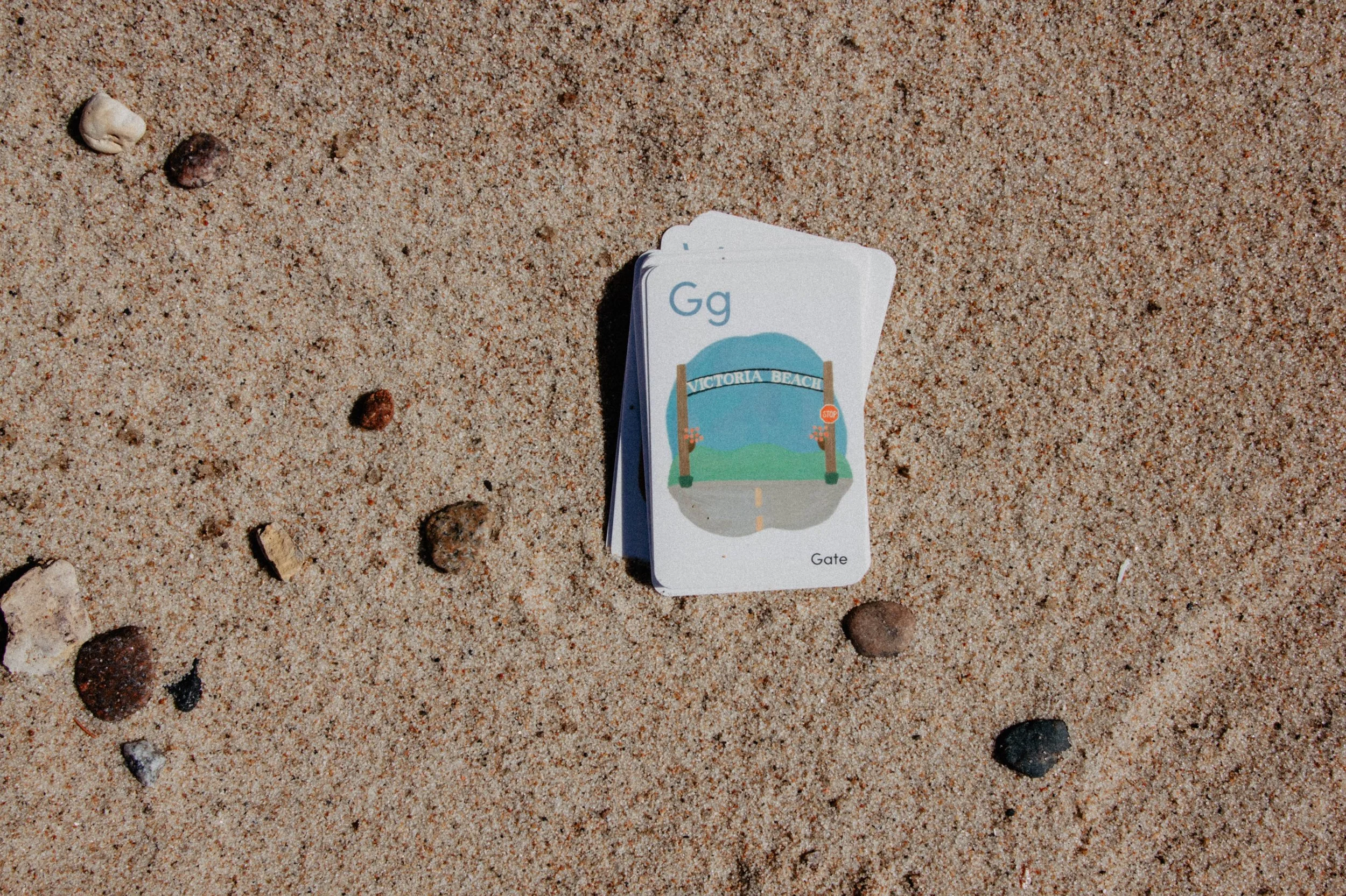 Victoria Beach Alphabet Flash Cards (mini!)