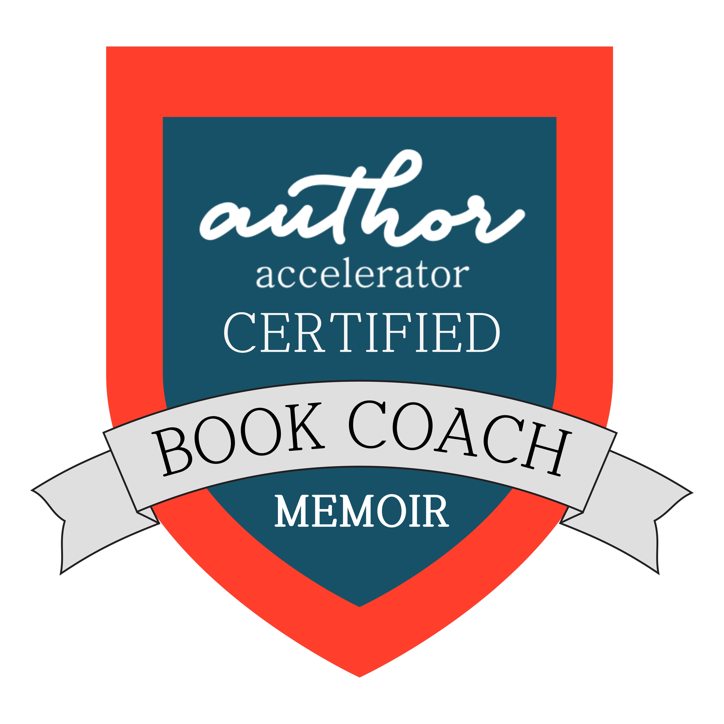 Author Accelerator Certified Book Coach, Memoir badge