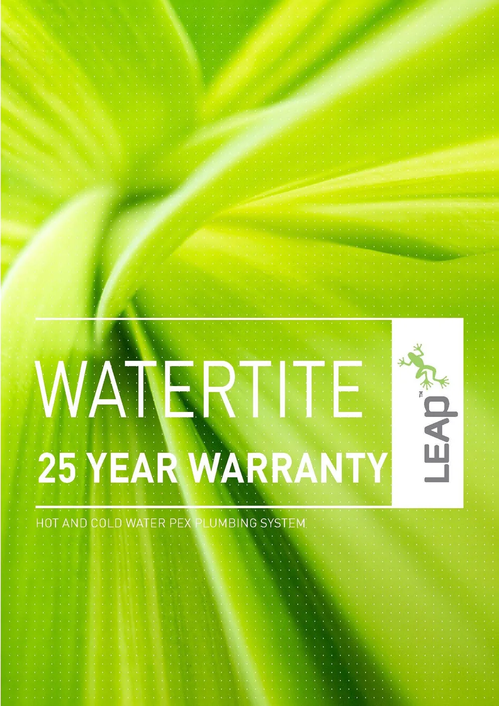 LEAP WaterTite Hot & Cold Water PEX Piping System — LEAP Australasia