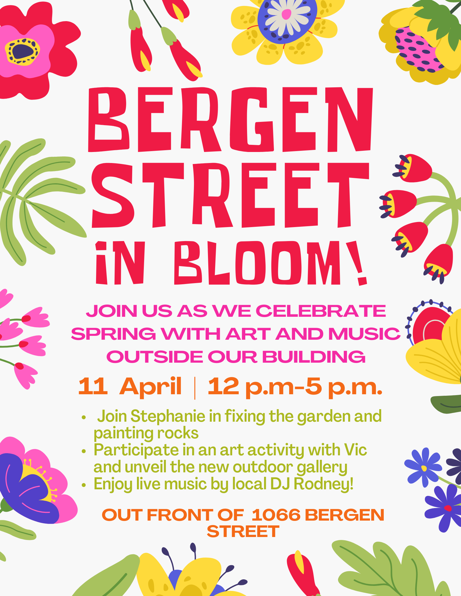 Bergen Street in Bloom!