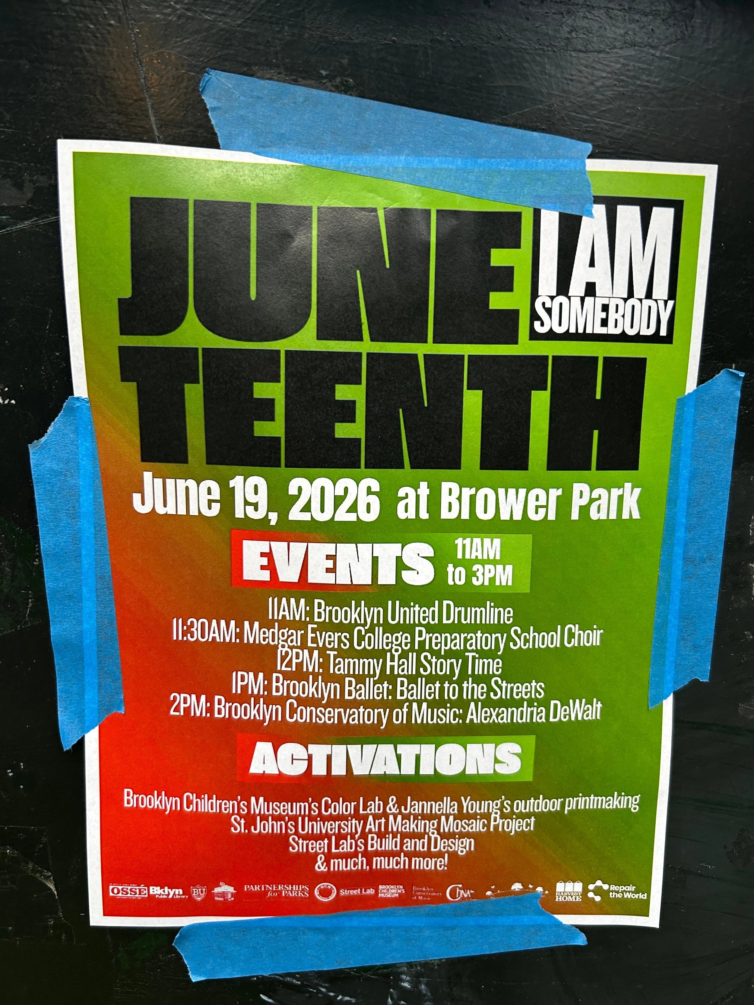 Rock Painting at Juneteenth Celebration