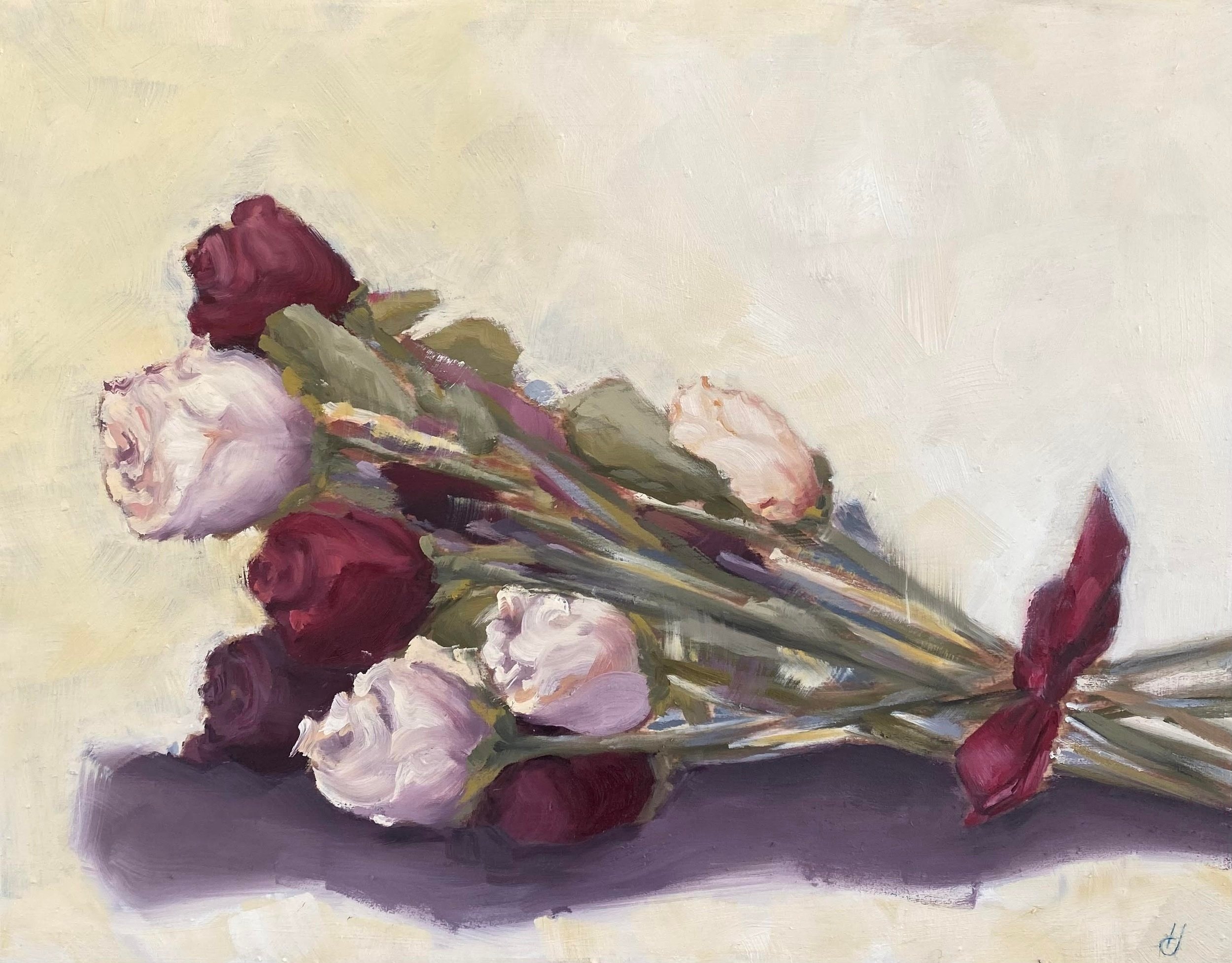 "Dried Roses in the Zorn Palette"