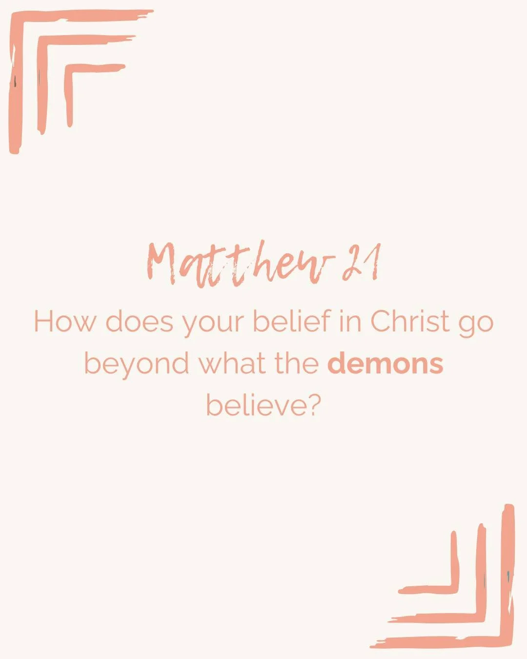 This week in Matthew 21, we saw Jesus enter Jerusalem in fulfillment of Old Testament prophecy. In fact, there are more than 300 prophecies that point to Christ and provide abundant evidence that He is who He says He is.

And yet, even with all that 