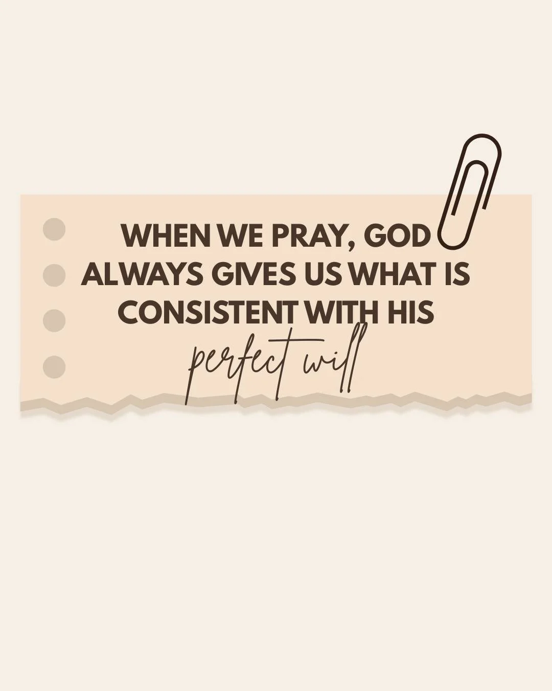 Sometimes it can feel like what Jesus says in Matthew 21 isn&rsquo;t true. We have faith. We pray. So why doesn&rsquo;t God always answer our prayers the way we&rsquo;ve asked?

Here&rsquo;s the truth: God may not always answer our surface request, b