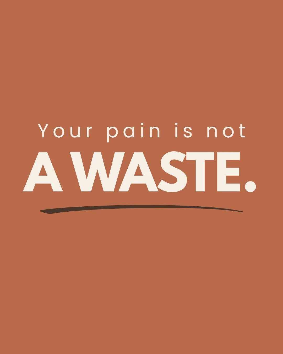 The same God who was with Naomi and Ruth is the God who is with you in your pain.

Is it possible that God is doing something through your pain?