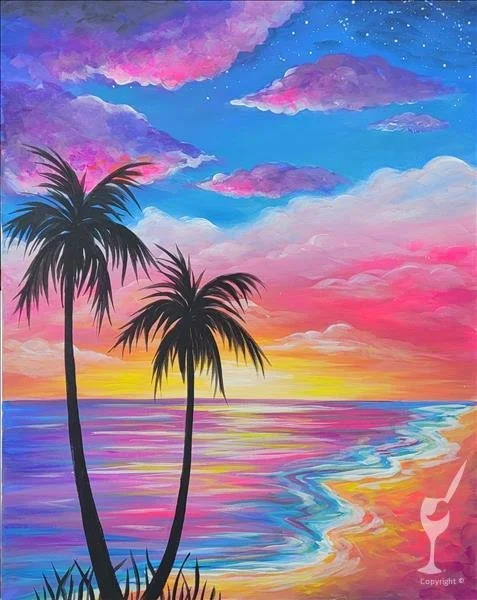 Summer Sip &amp; Paint Class