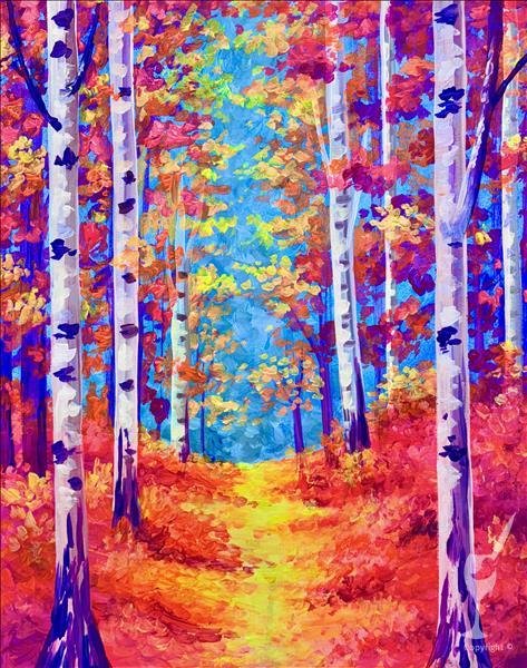 Autumn Sip &amp; Paint Class 