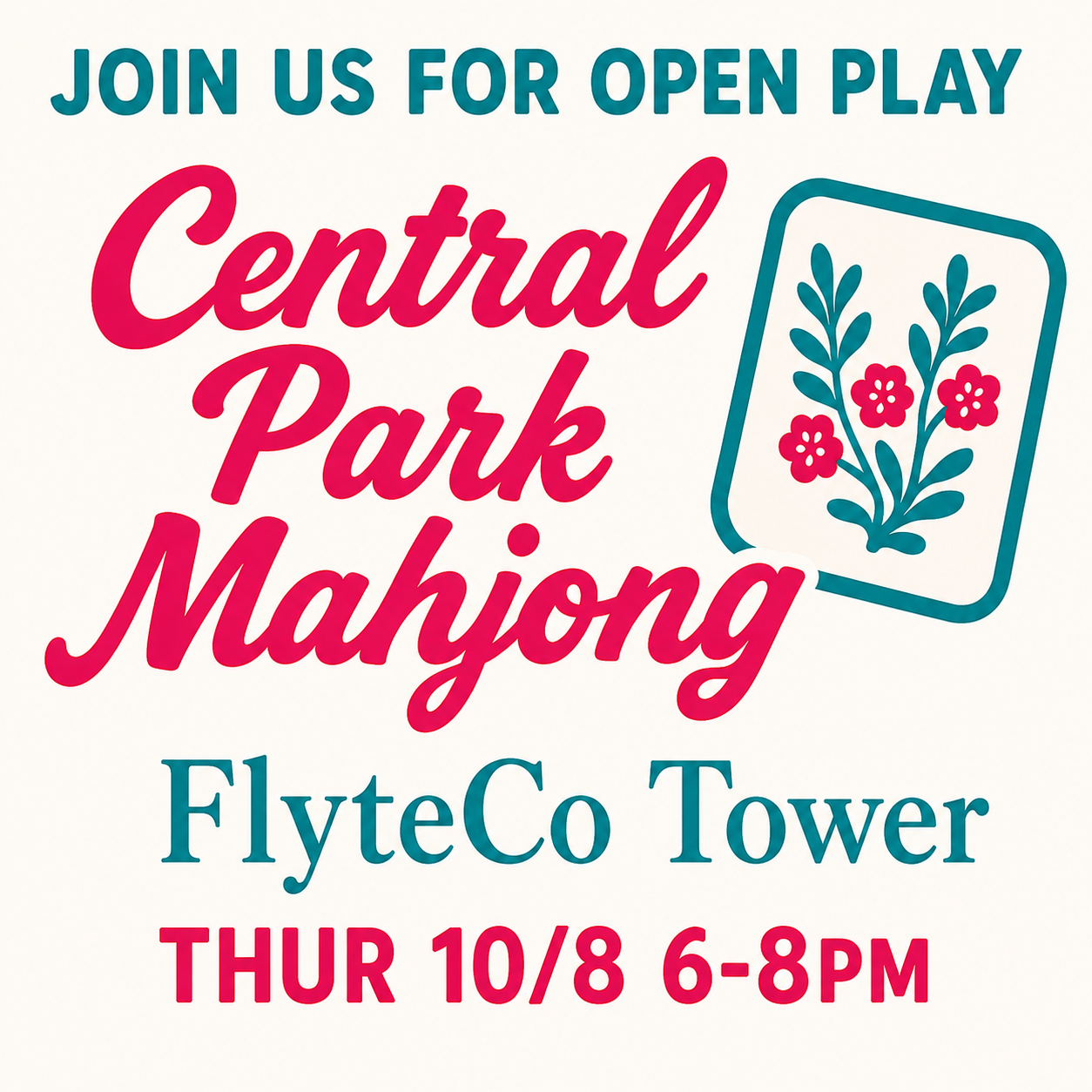 Mahjong Open Play
