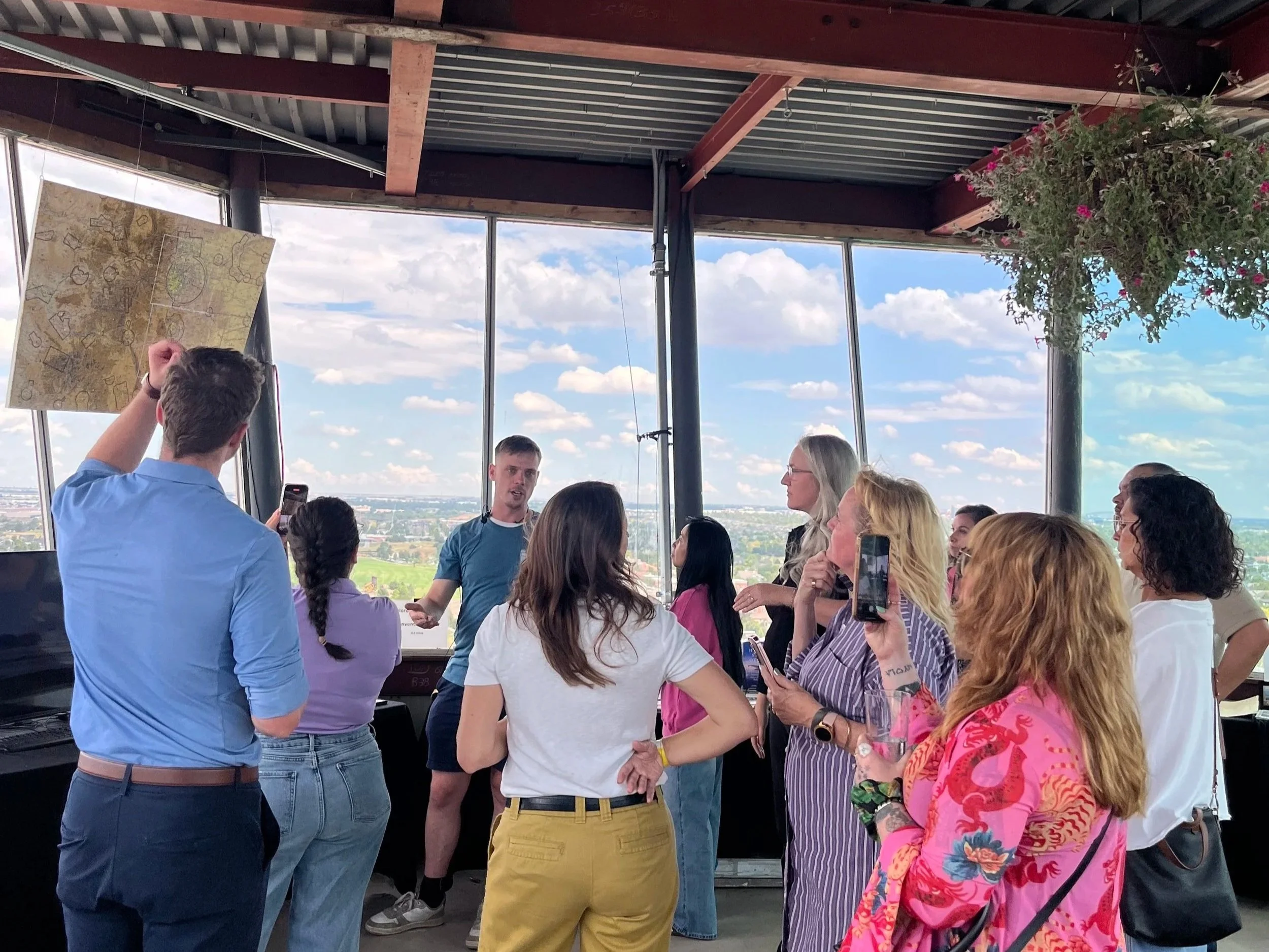 Unique experience with history and a passion for flight mixed in!