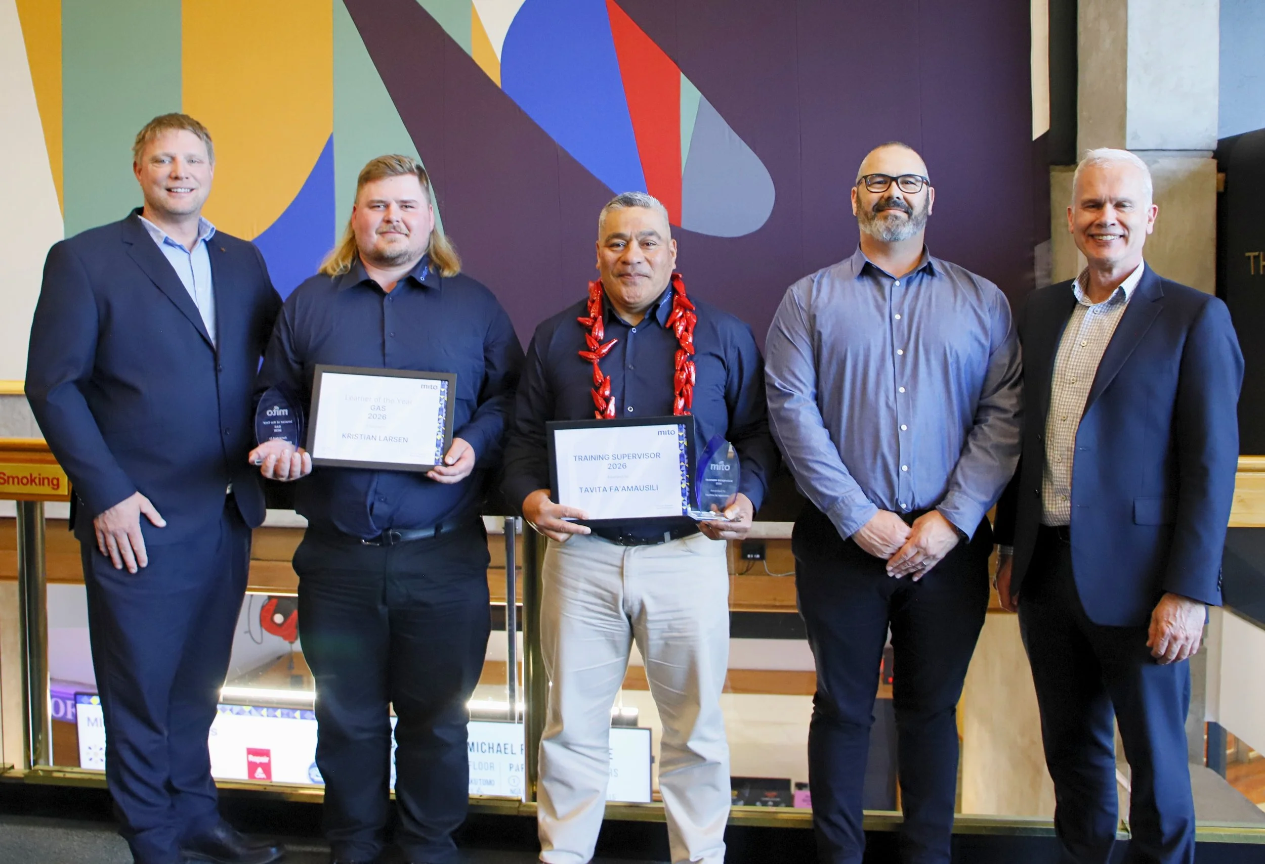Gas Industry winners at the MITO Awards 2026