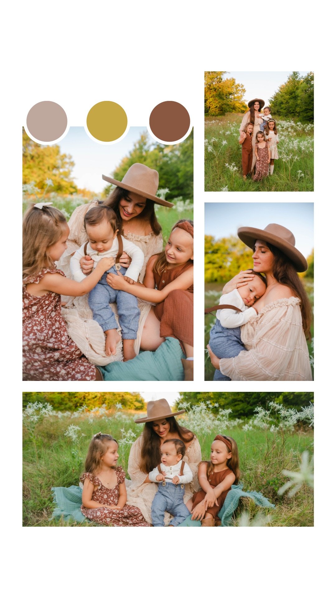 5 Fall Color Palette Ideas for Your Family Photoshoot | Plano Family Photographer