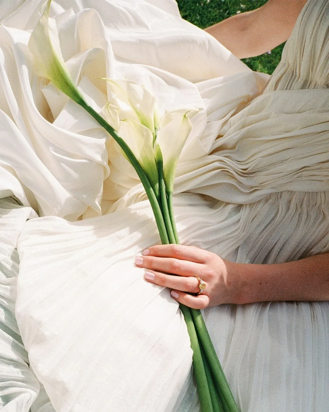 Purple + green never looked so good 💜💚

Photographed on 35mm and 120mm @kodakprofessional film 🎞️ 

Styling @sabahdesign.studio 
Photography @nataliemcnally_ 
Florals @botanical.lane 
Model @tulsibrenstrumm
Dress @dellamorebridal 
MUA @josie_brens