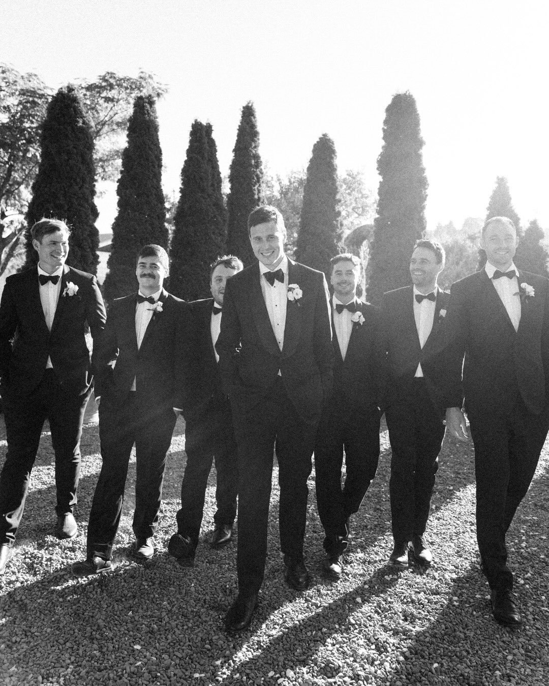 Wedding celebrations at home will forever have my heart 🧡

Photographer @nataliemcnally_ 
Planner @societyandcoevents 
Catering @roammarineparade 
Dress @hayesbridal 
Suit @cranebrothers 
Marquee @flagship_events 
Florals @botanical.lane 
Hair @debb