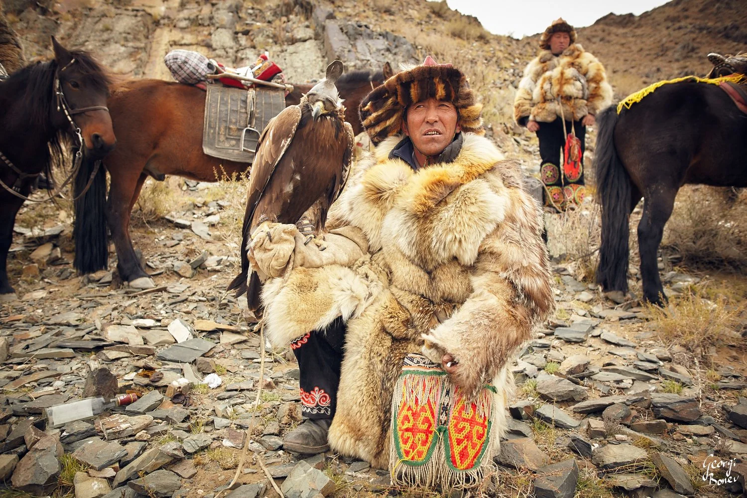 Kazakh Eagle Hunters