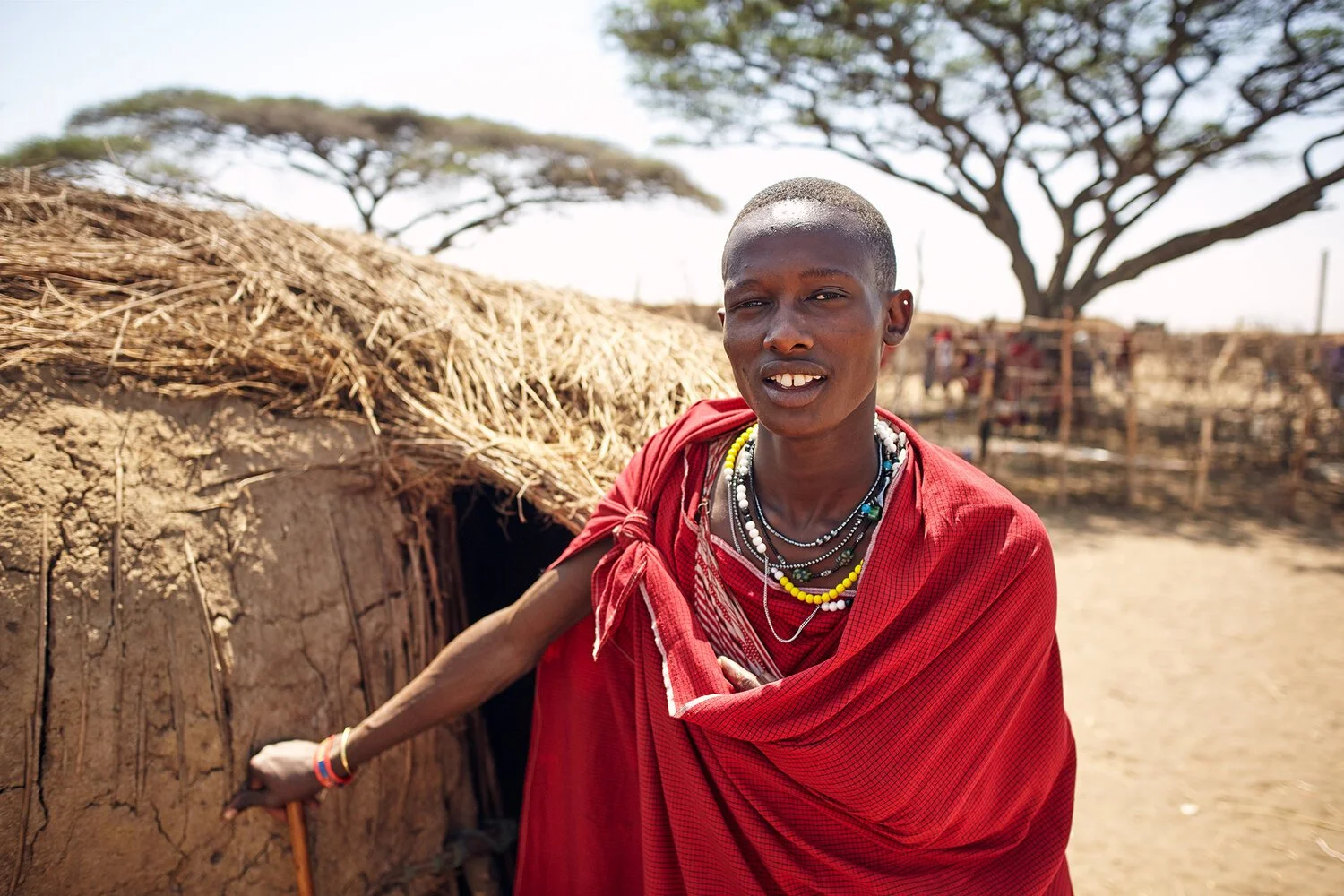 Maasai boy, Africa