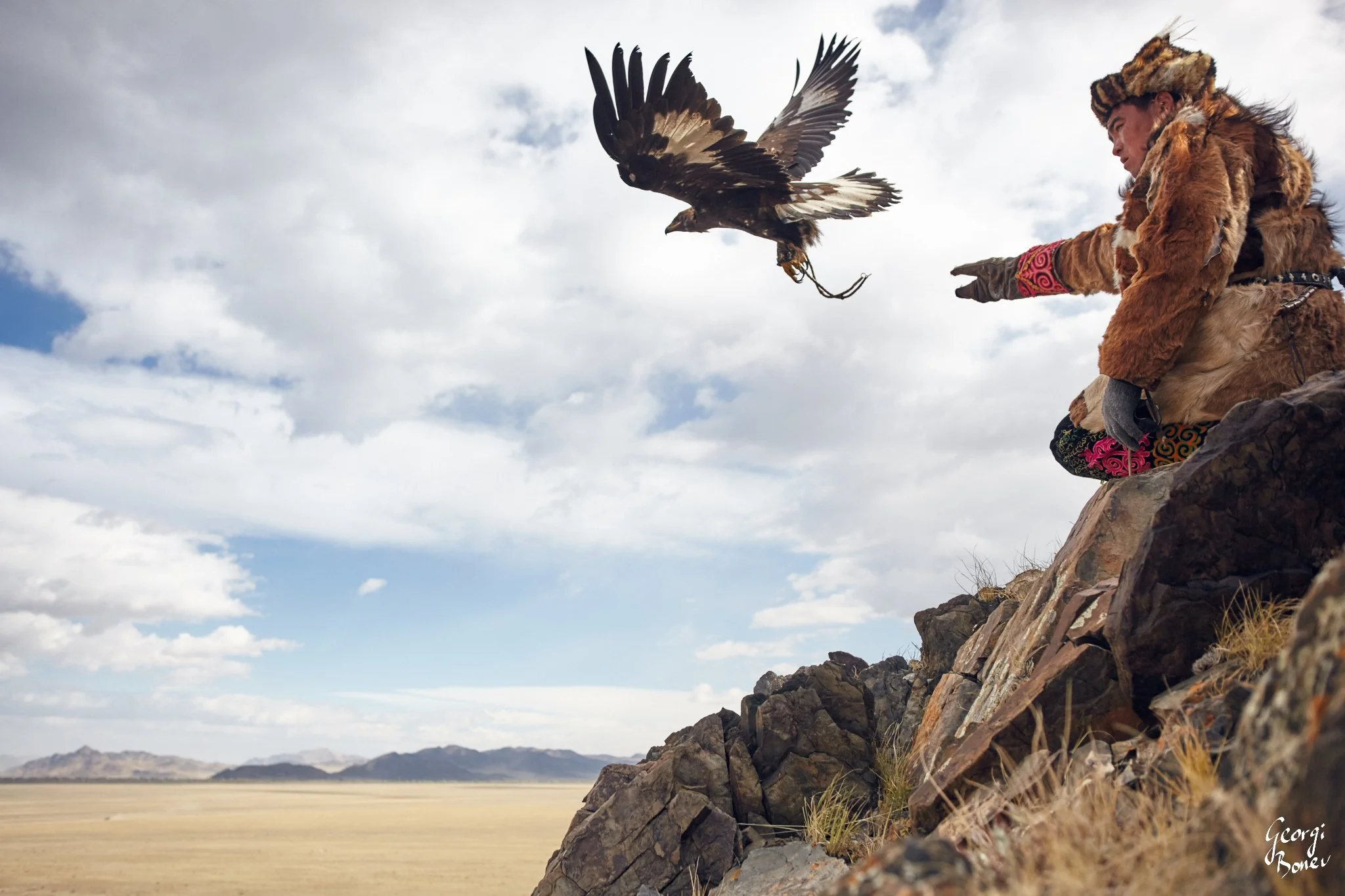 Kazakh Eagle Hunter