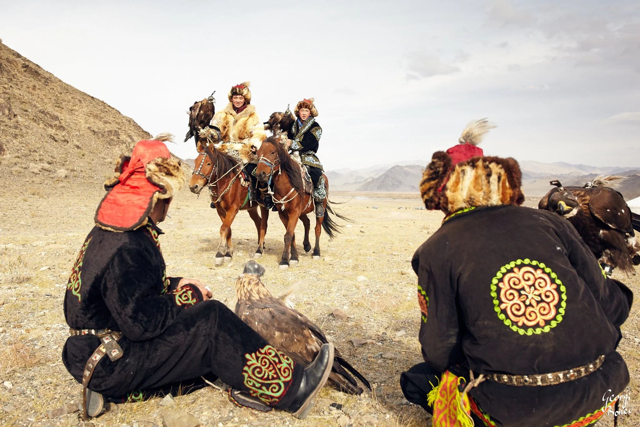 Kazakh Eagle Hunters
