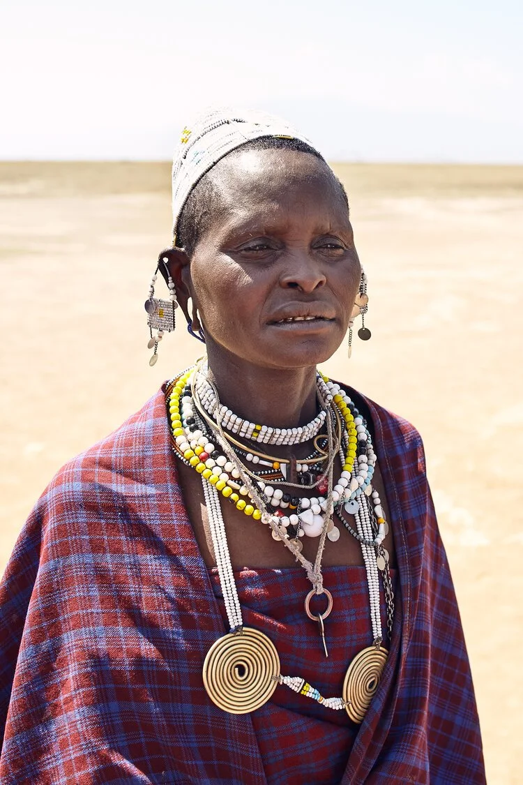 Maasai woman, Africa