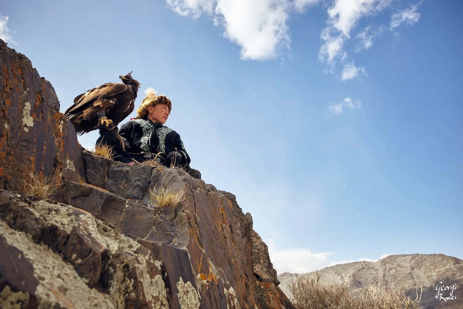 Kazakh Eagle Hunter
