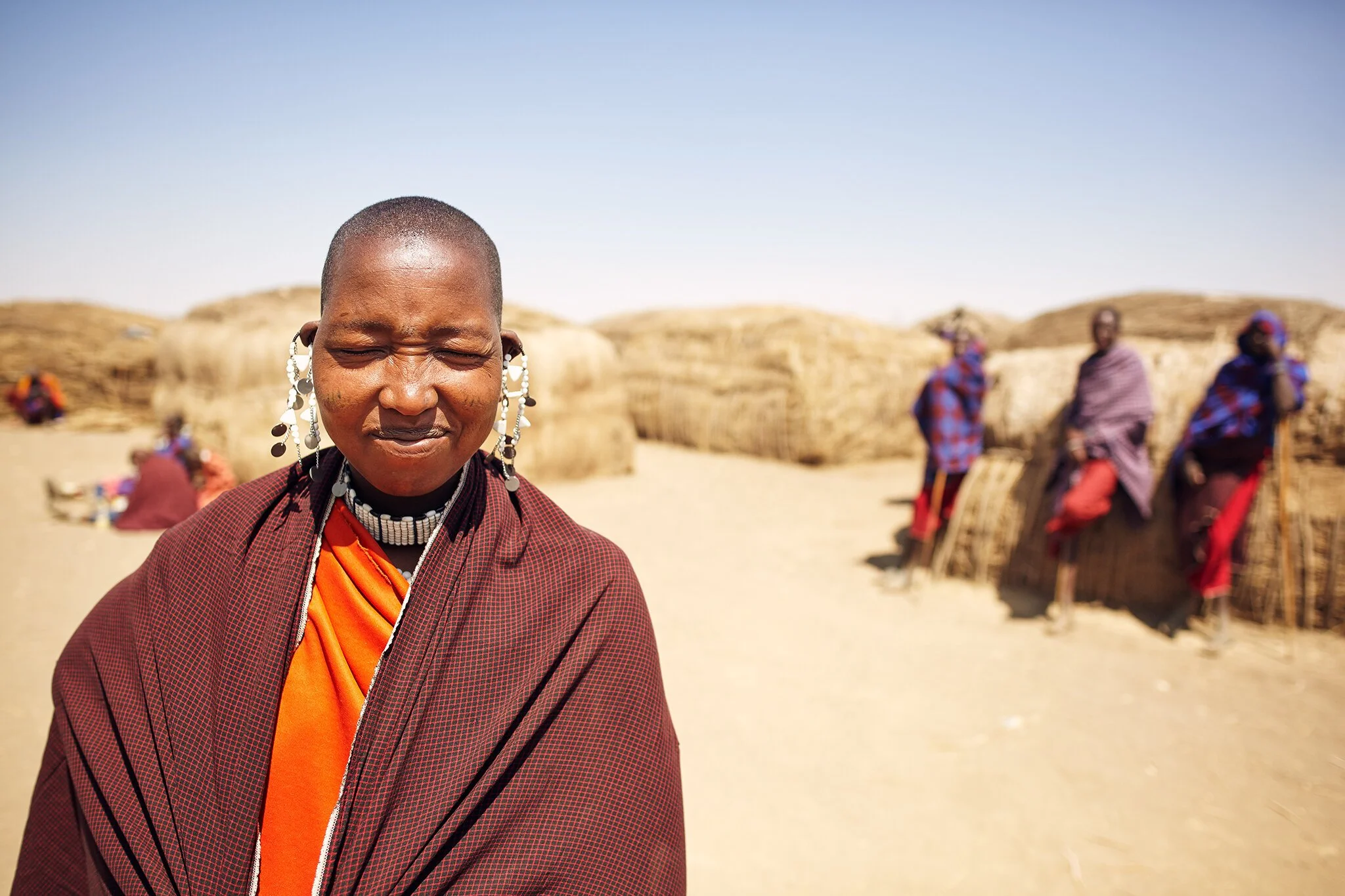 Maasai woman, Africa