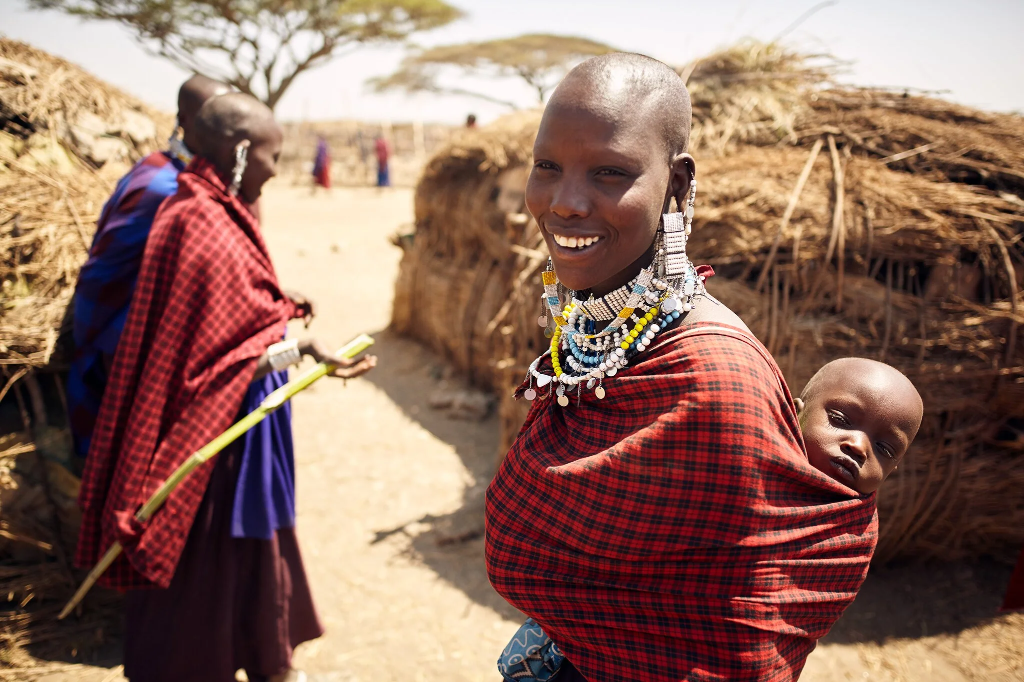 Maasai woman, Africa