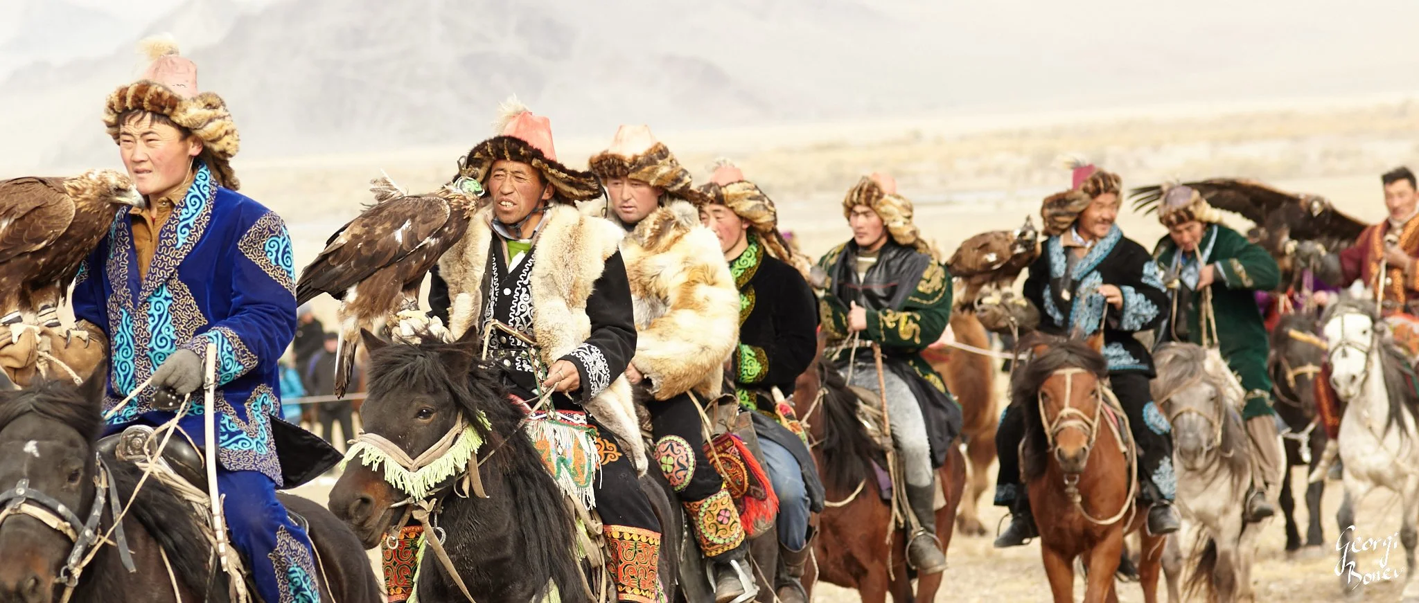 Caravan, Kazakh Eagle Hunters