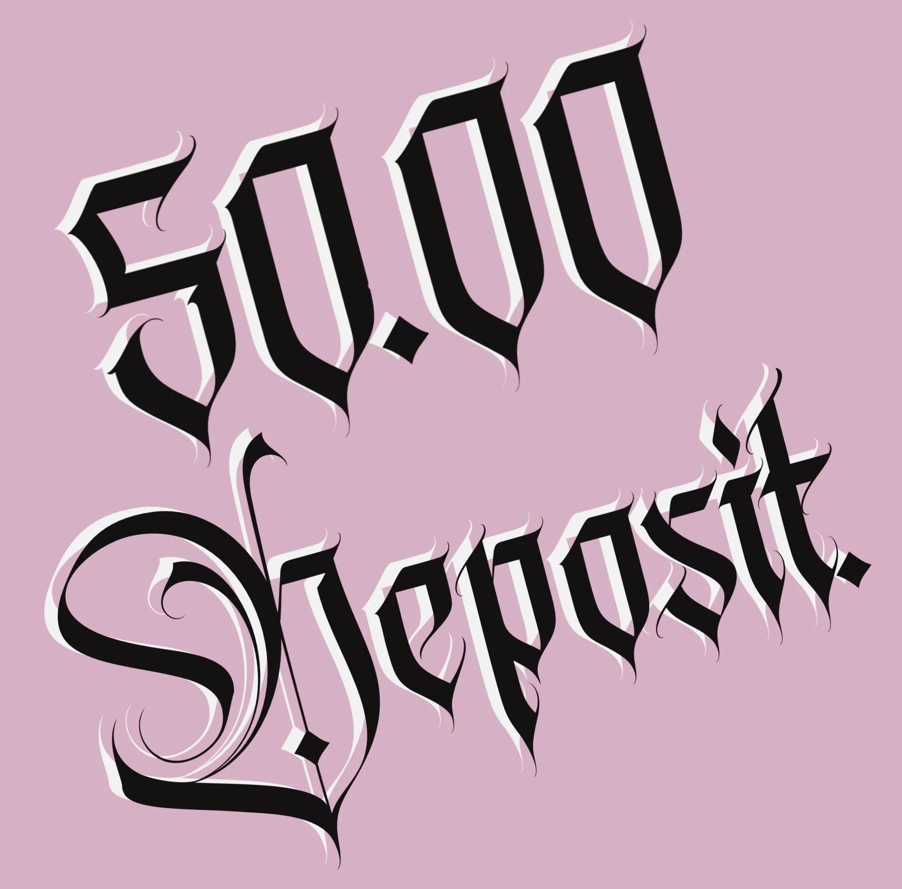 50 DEPOSIT