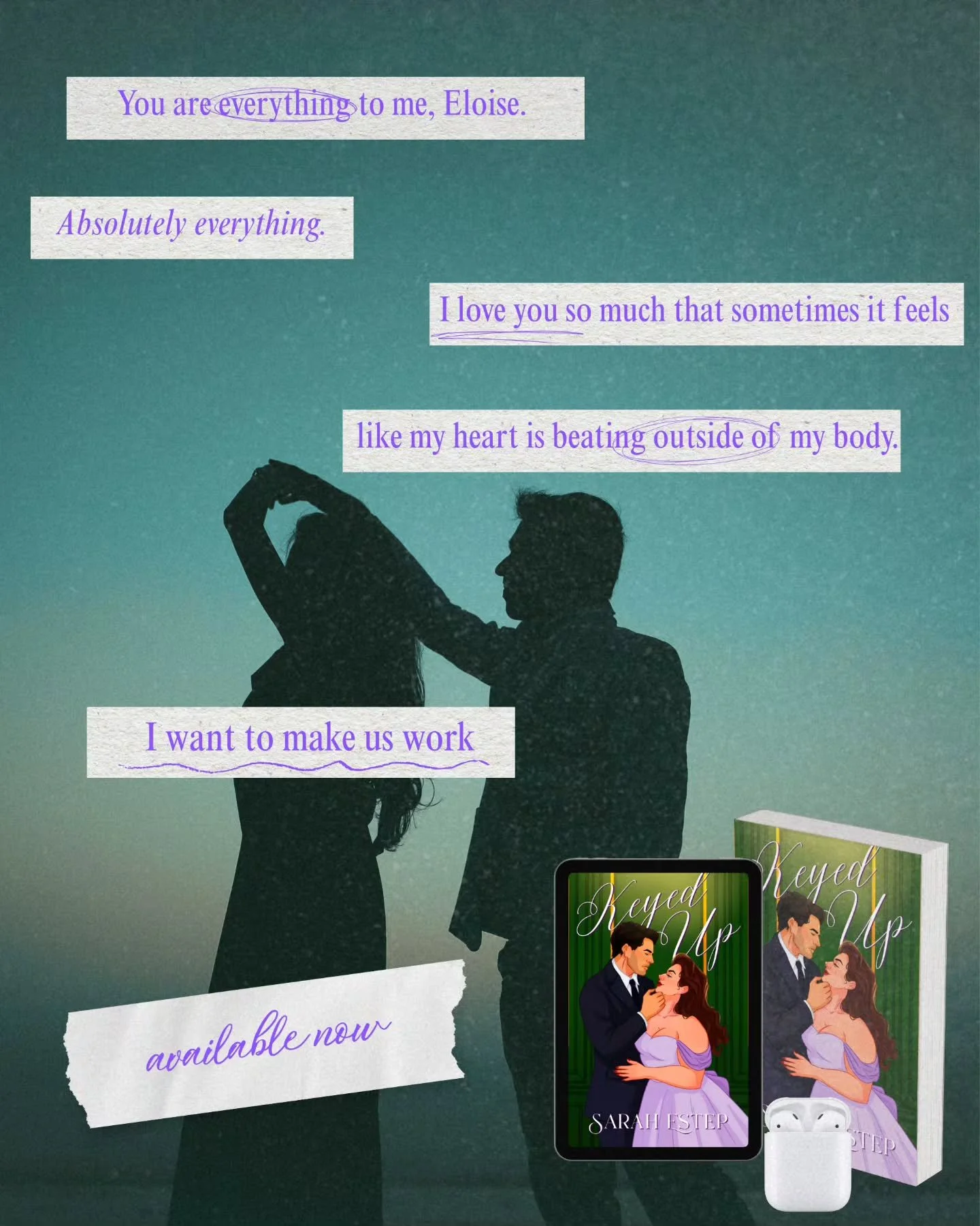 Graham Thatcher is clocking in for his groveling shift 🫡🫡🫡

📖 Keyed Up is an adversaries to lovers small town rom com about the co-owners of a grand yet decrepit hotel that belongs on Love It Or List It. She loves it. He wants to list it. 

What 