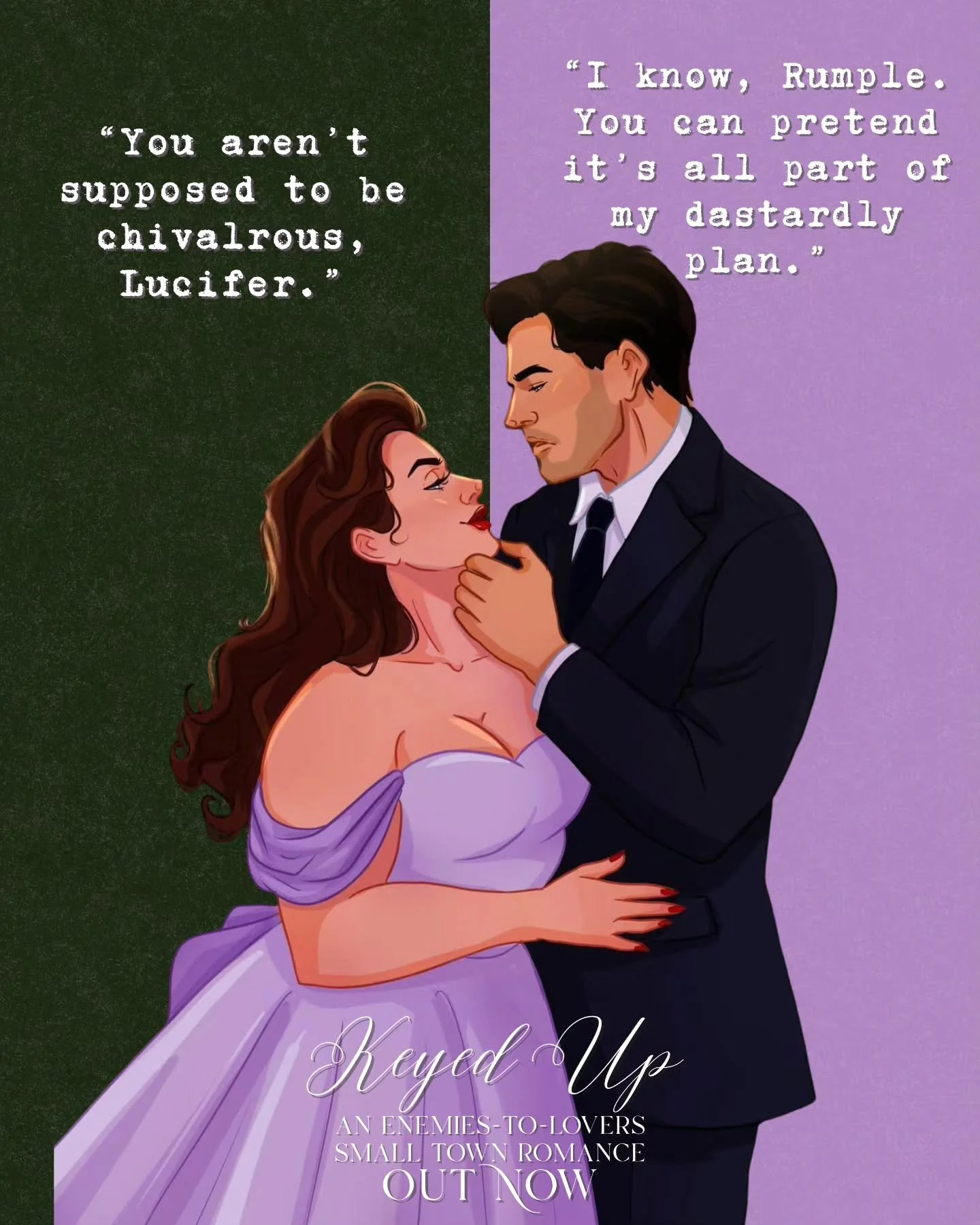 Nicknames✅️ Caretaking✅️ Oh No He Wears Glasses✅️ You've Got Mail vibes✅️ Open door spice?✅️✅️✅️

Have you been to Crane Cove yet? 

Keyed Up, a small town enemies-to-lovers romcom, is the first book in the Brunch Bros series. 

Read it today on Kind