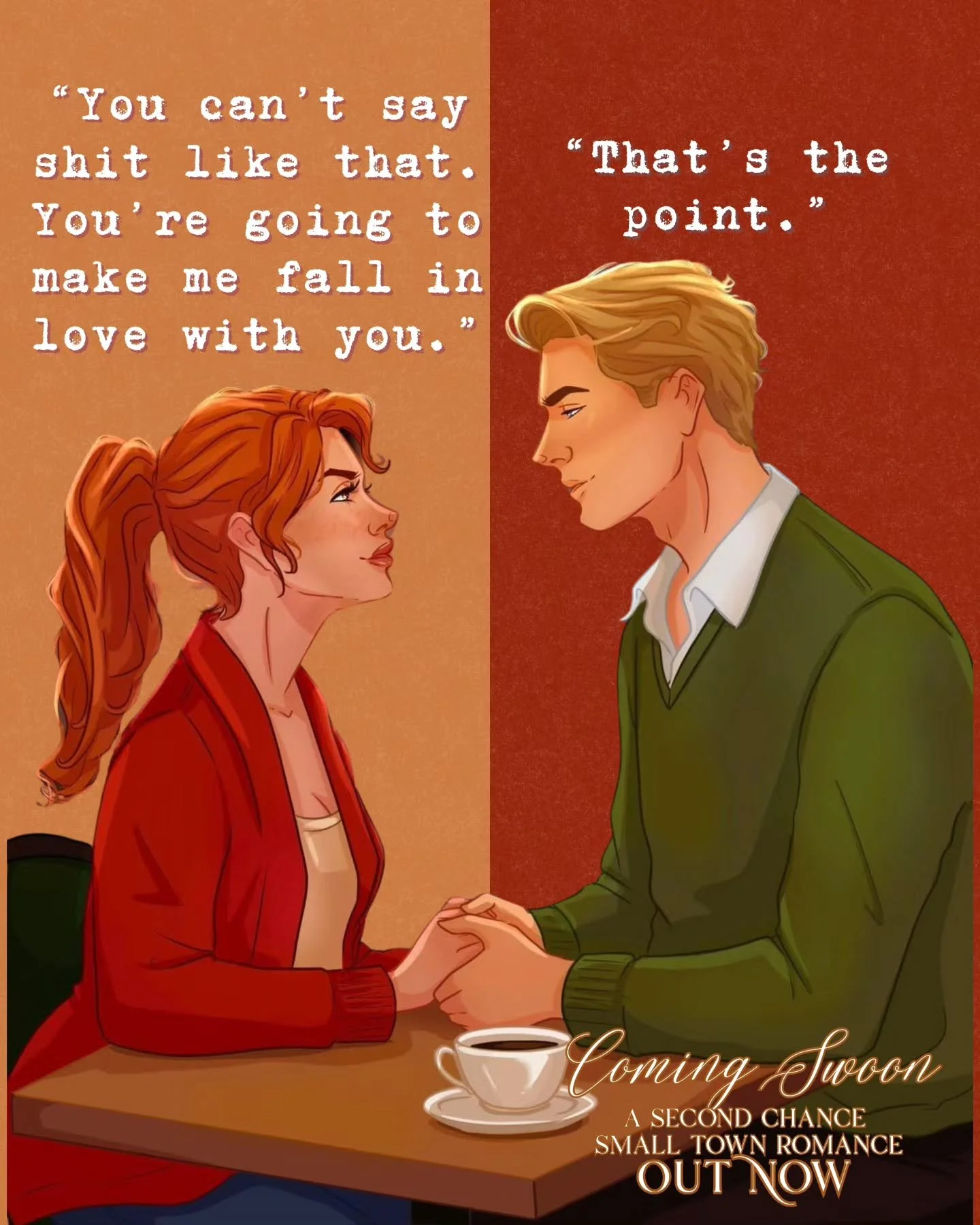 You usually only see a love like this in the movies 🎬 💛

Peter and Sybil are the epic conclusion to the Brunch Bros series.
Fun fact: they were supposed to be book 2. My lovely editor @loptandcropt convinced me to move them to book 4. Leaving a tra