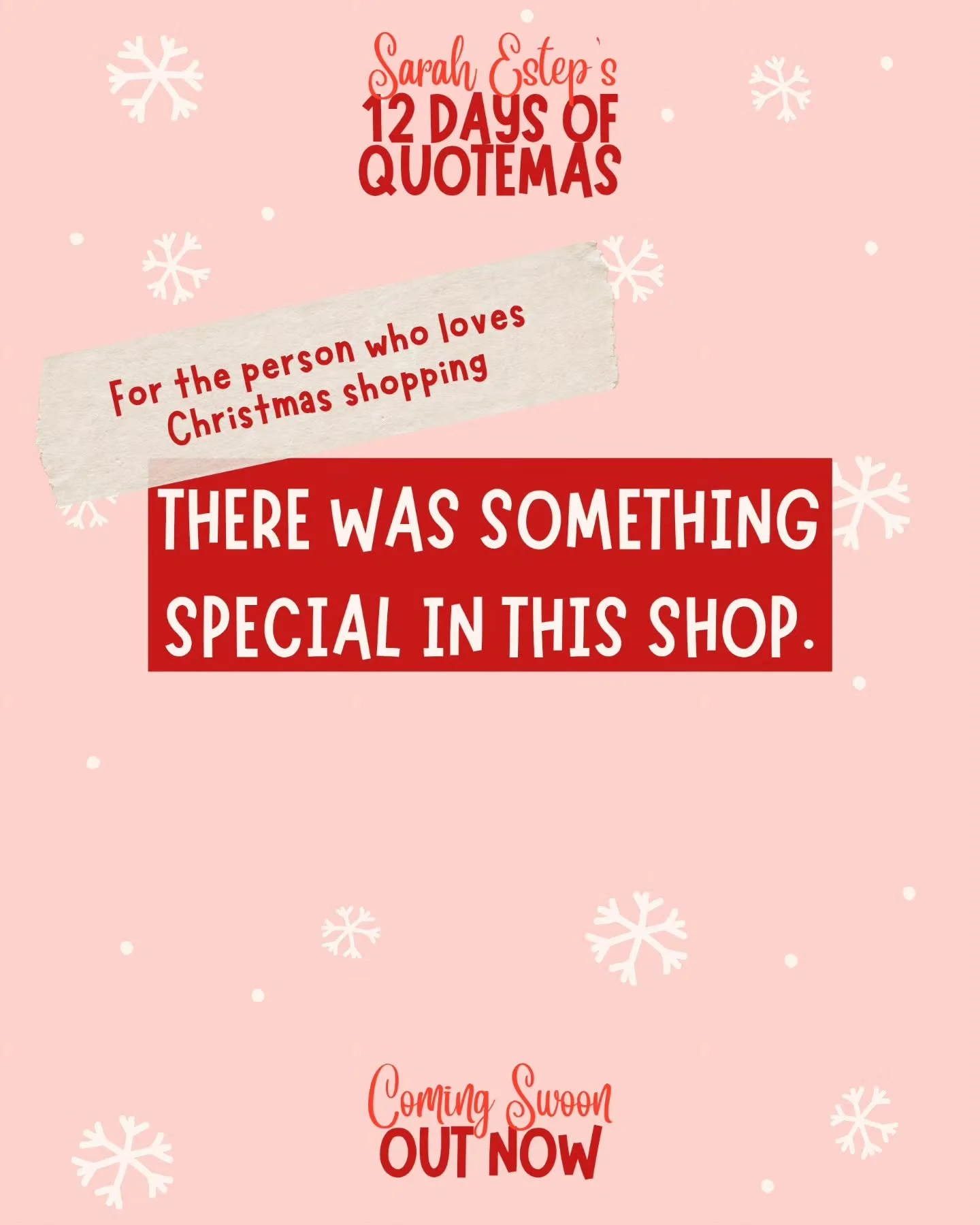On the fourth day of Quote-mas my true love gave to me...

A man with emotional stabilityyyy 
📚☕️🎬

Writing Peter was FUN. I really got to let myself off the leash with a man who wasn't afraid to express his emotions. Though the entire time I kept 