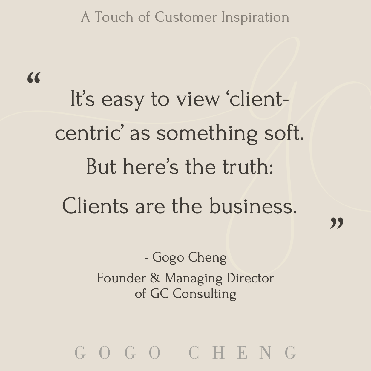 Client-Centric vs Business-Centric: Which Side is Your Luxury Brand Really on? – image 1 from Episode 27 newsletter