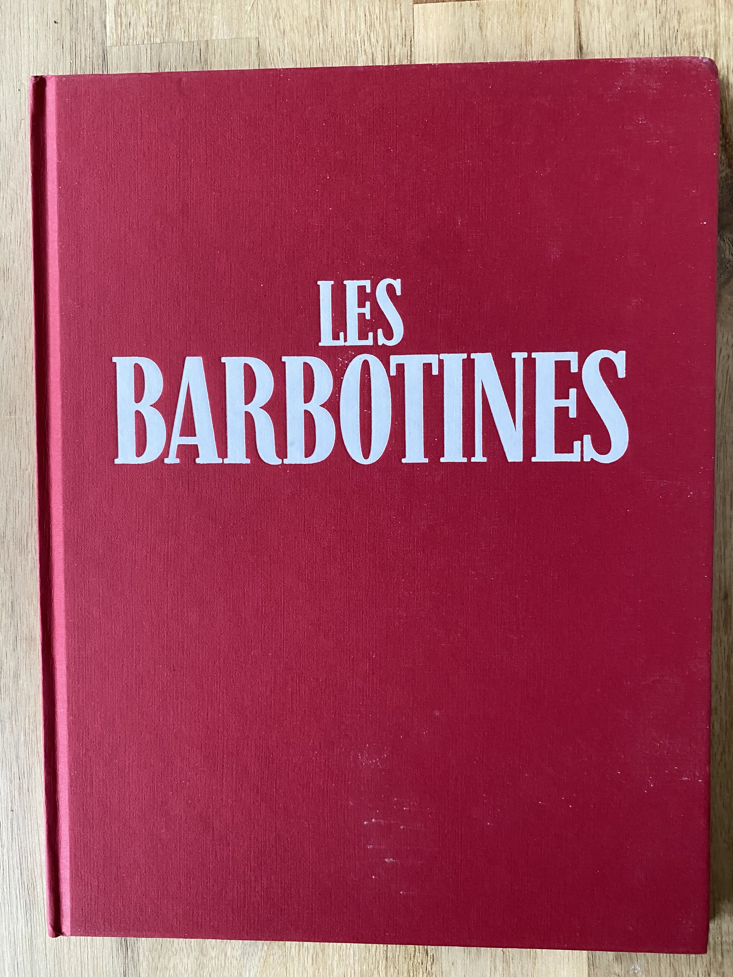 Livre Les barbotines de Pierre FAVETON