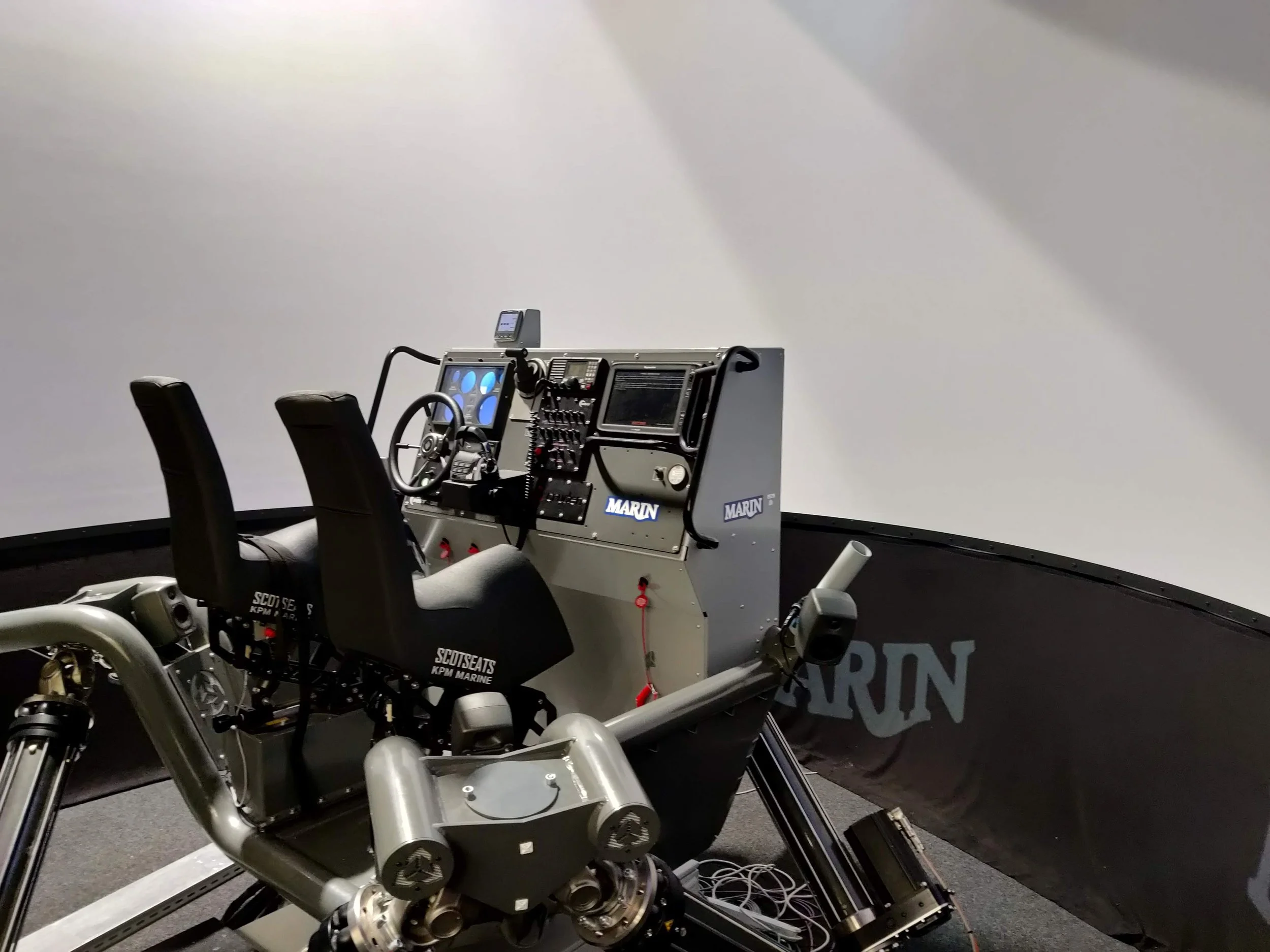 Ship Simulator Rig Naval Ship Simulation Enviroment — Creative Data Studio