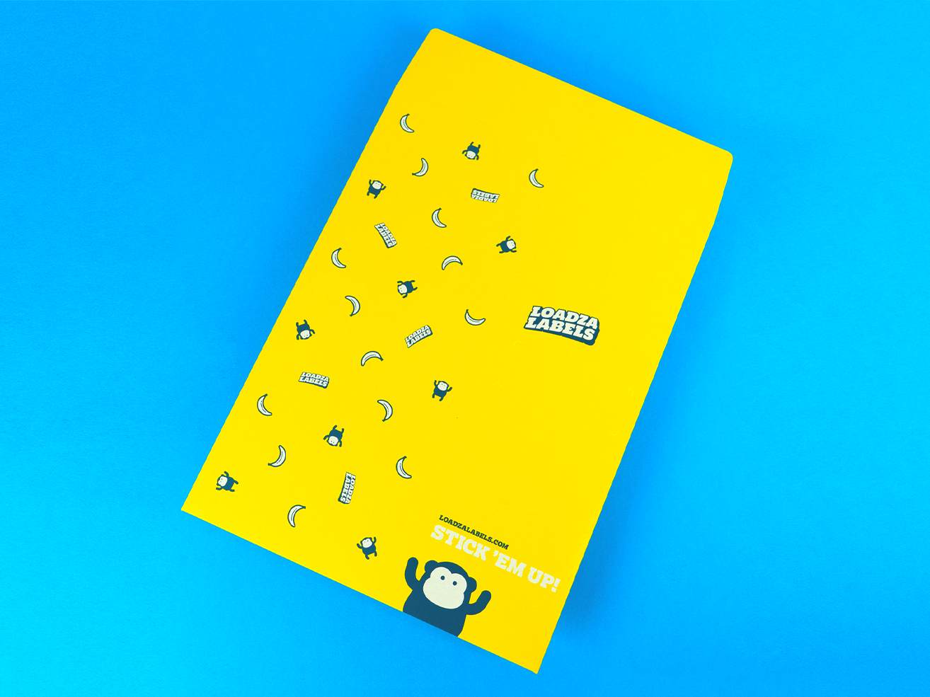 Yellow printed all board envelope