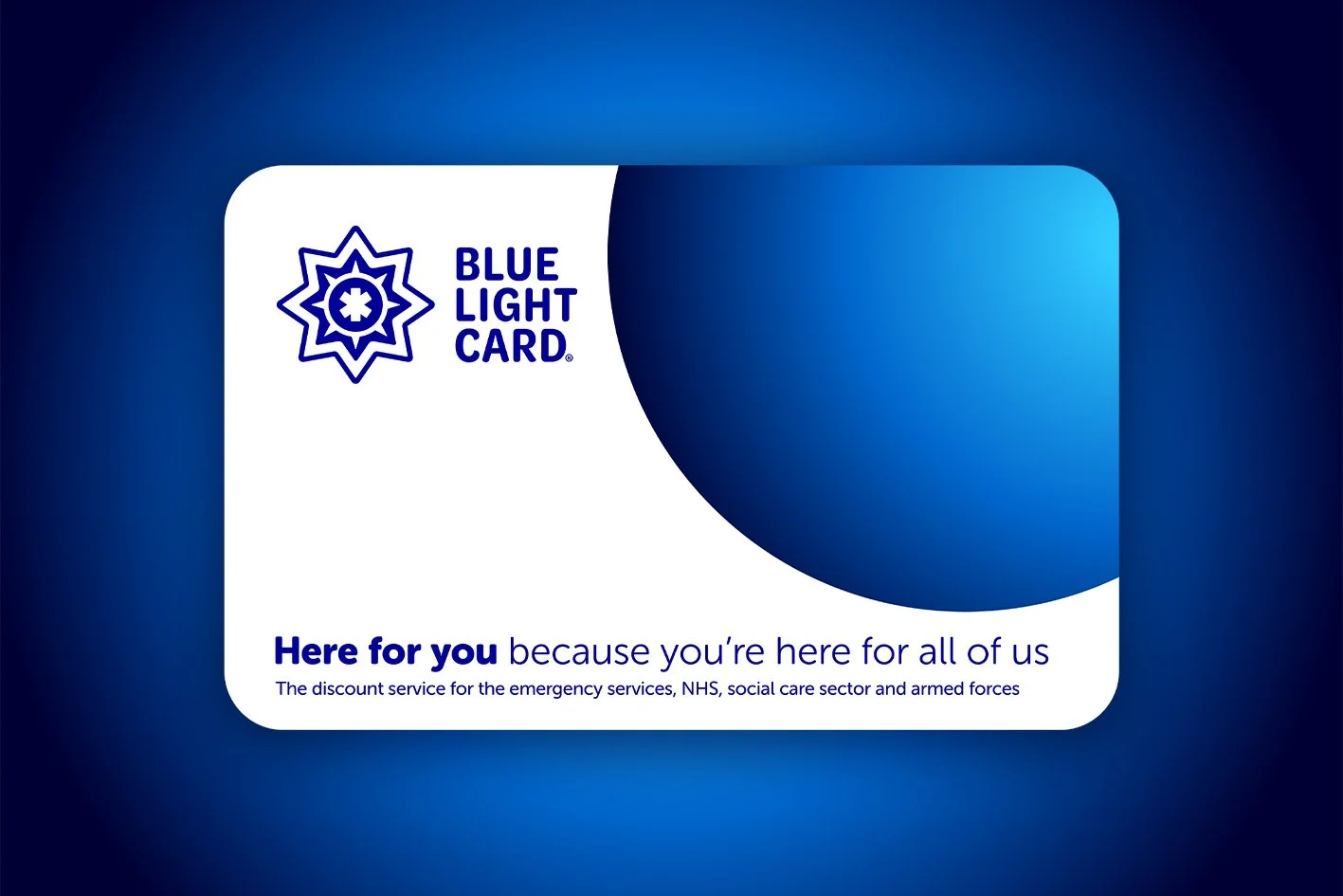 We’re Proud to Support Blue Light Card Holders