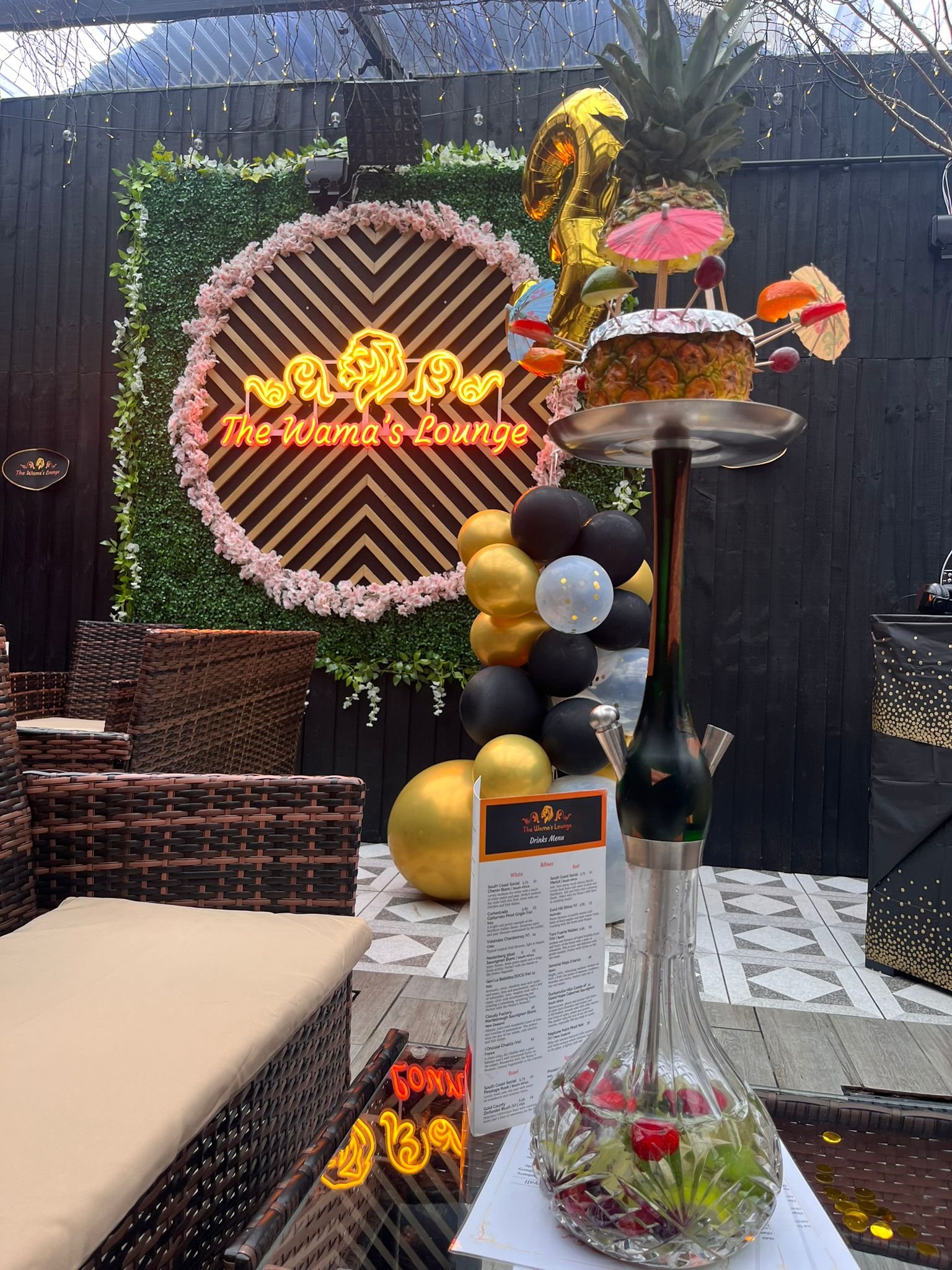 Shisha — The Wama's Lounge - Mediterranean Restaurant & Shisha Garden