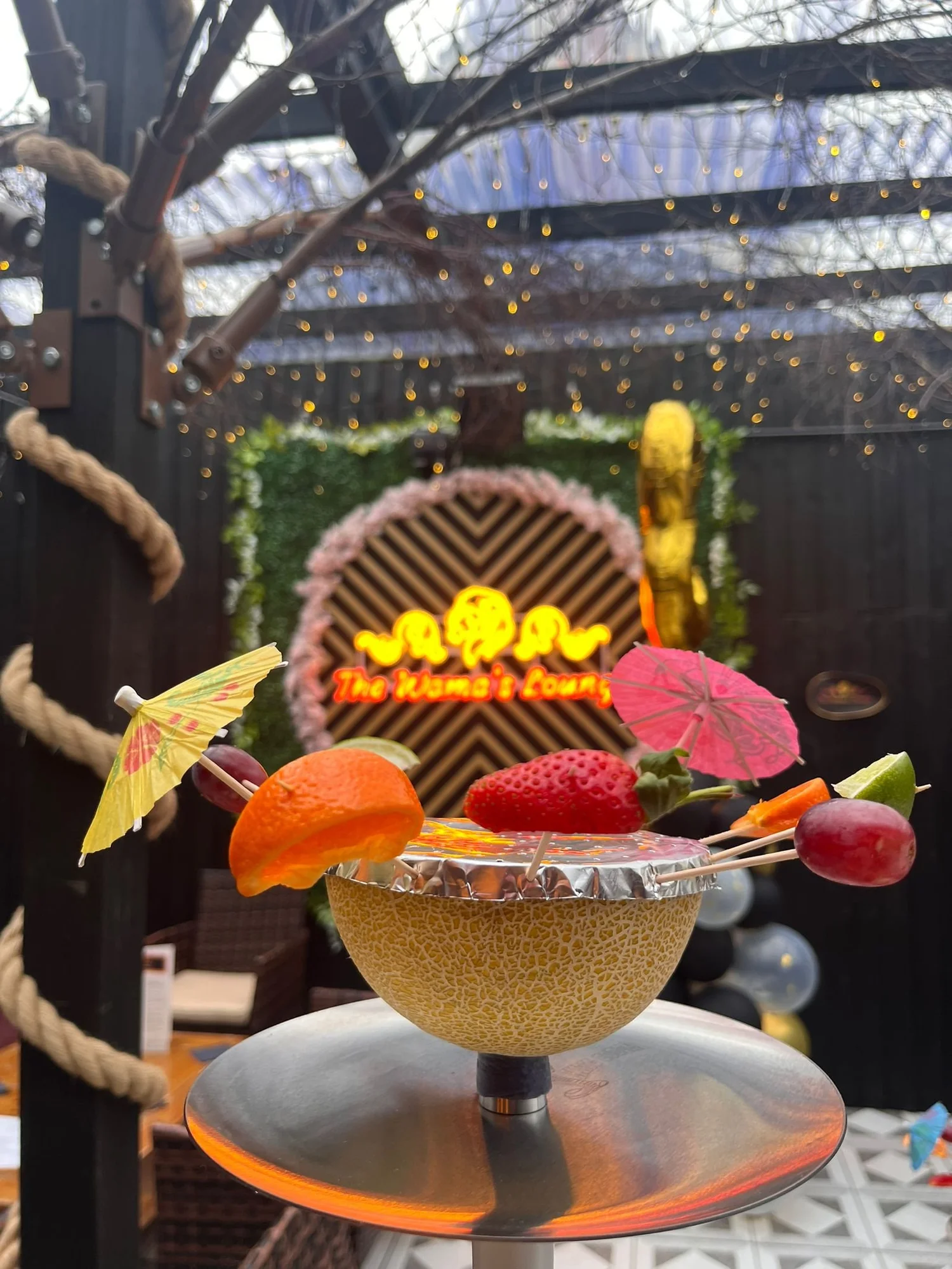 Shisha Garden — The Wama's Lounge - Mediterranean Restaurant & Shisha ...