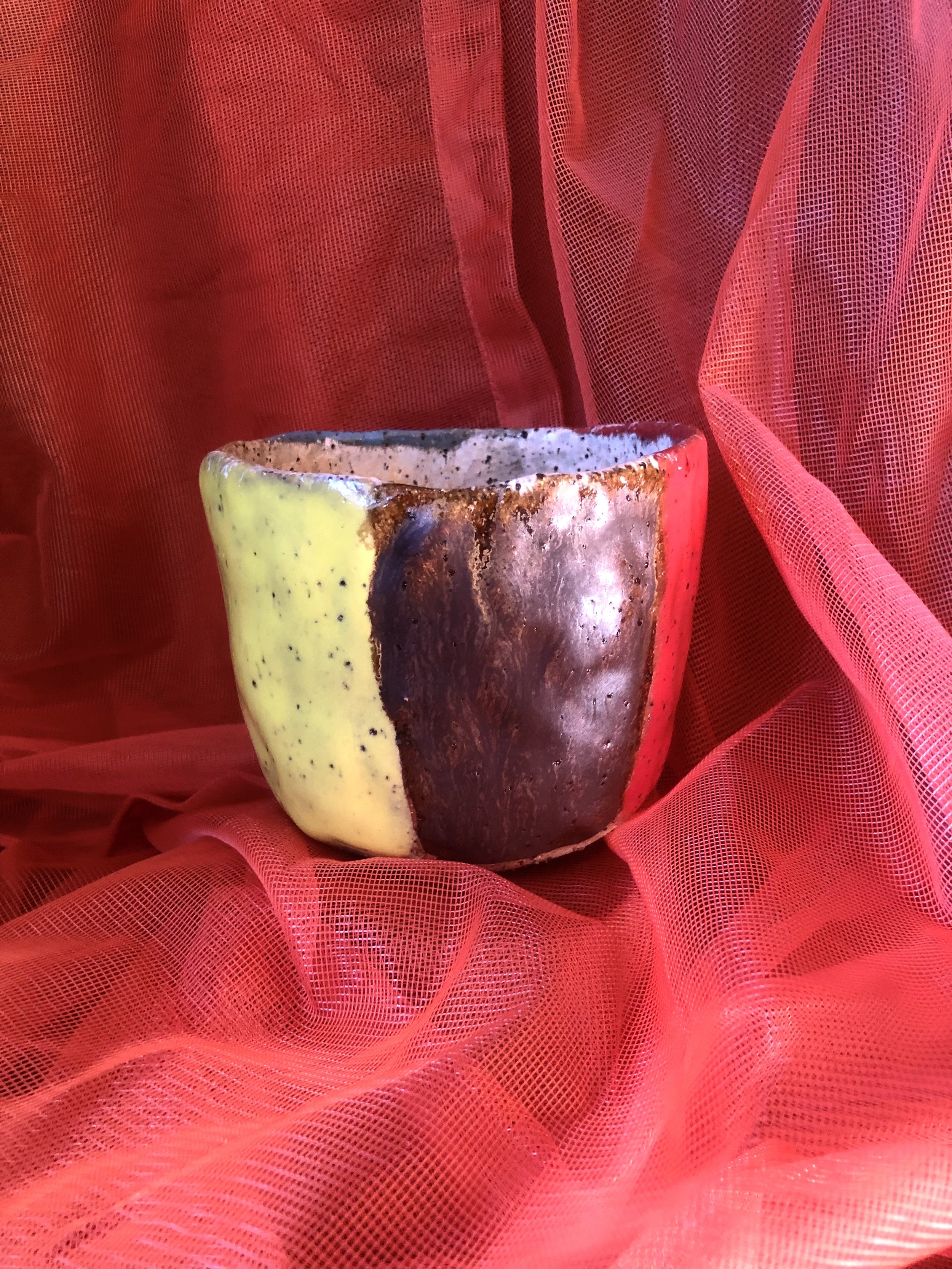 Cacao with a paintbrush ?