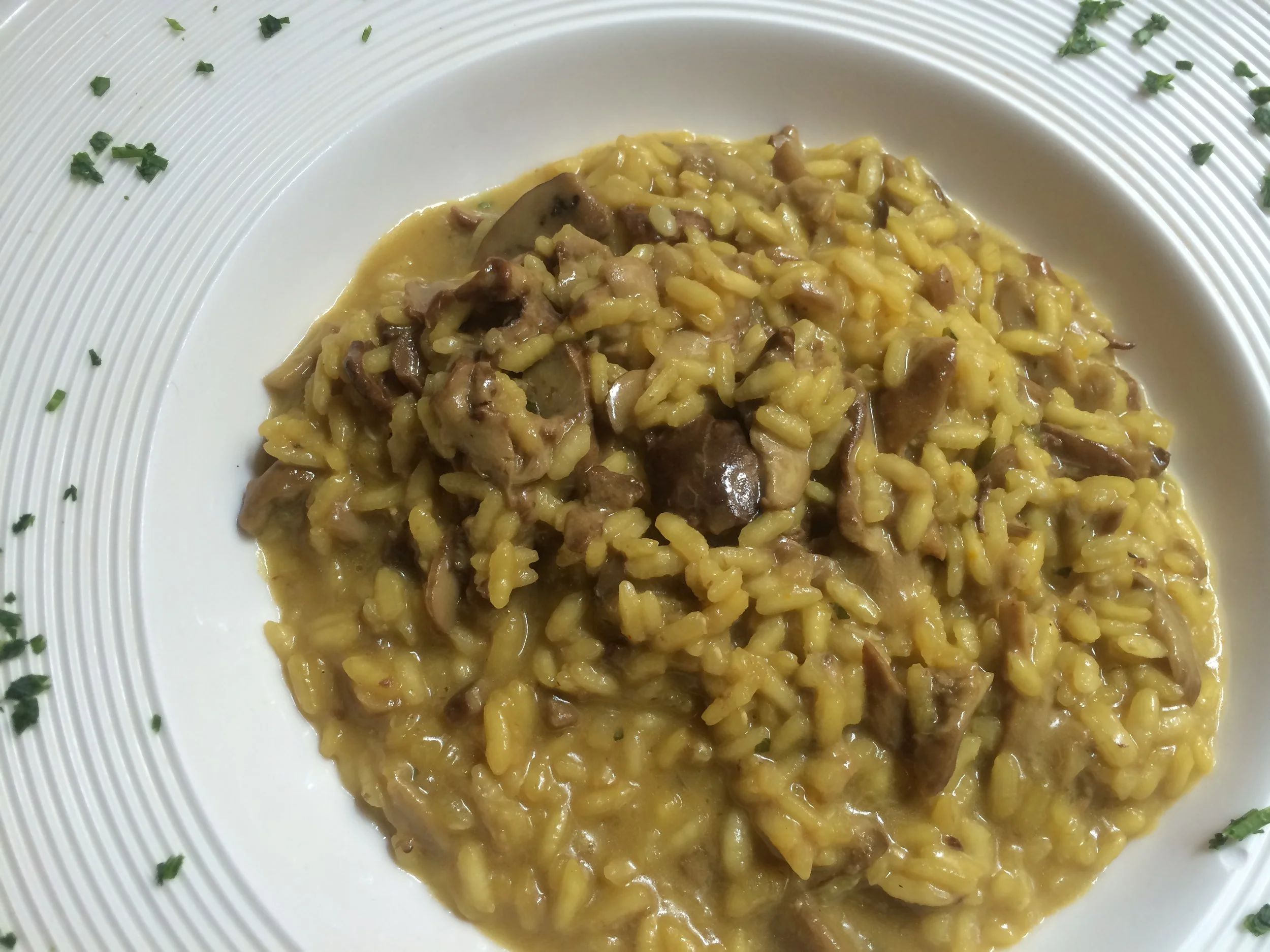 Pop-Up:  Mushroom Risotto