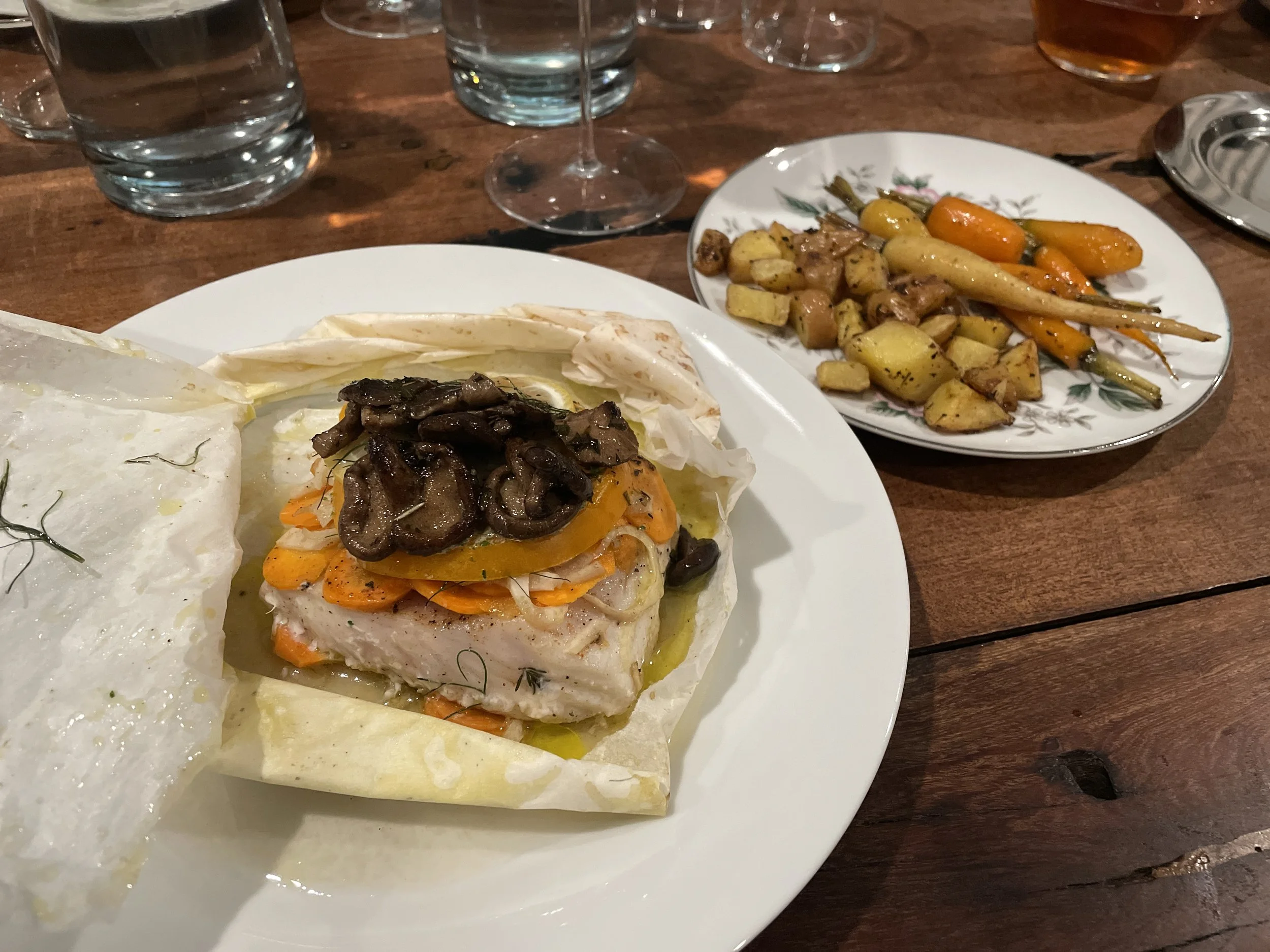 Pop-Up: Halibut en papillote