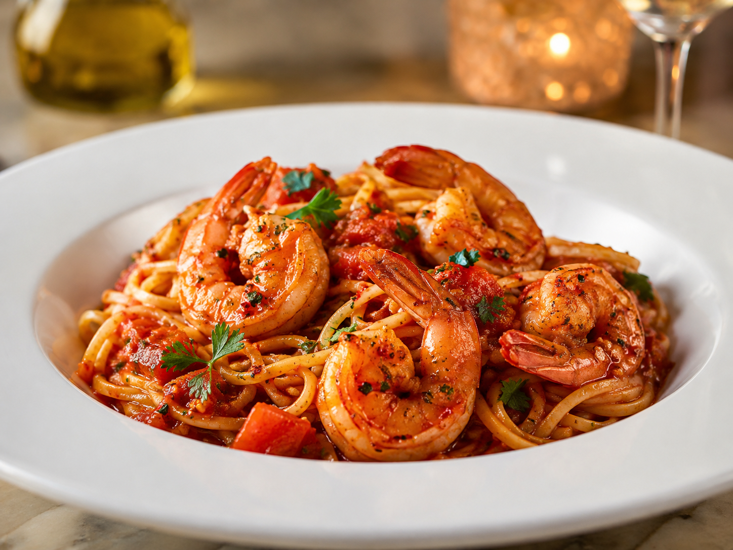 Pasta Night: Shrimp Fra Diavolo