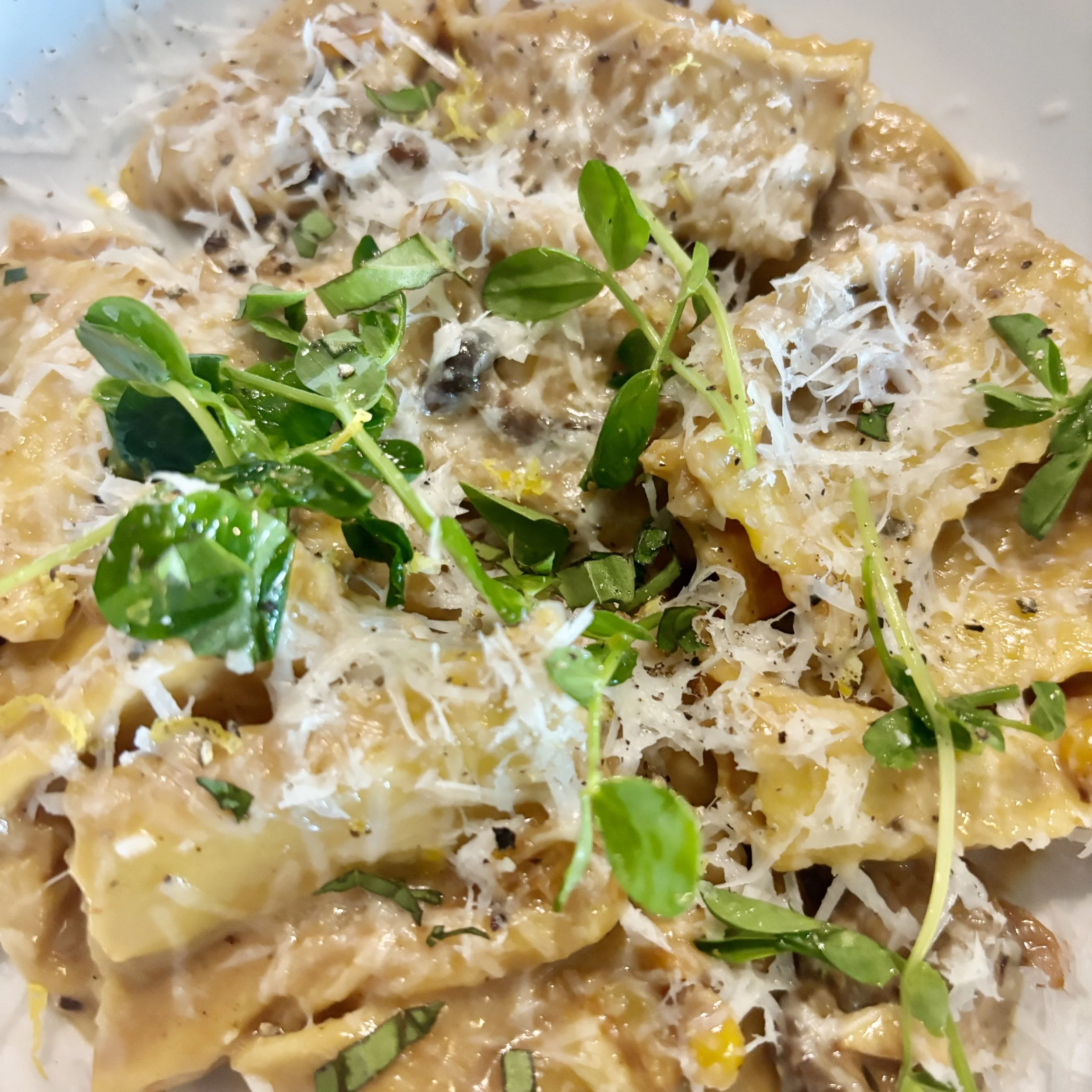Pasta Night: Sweet Corn Ravioli