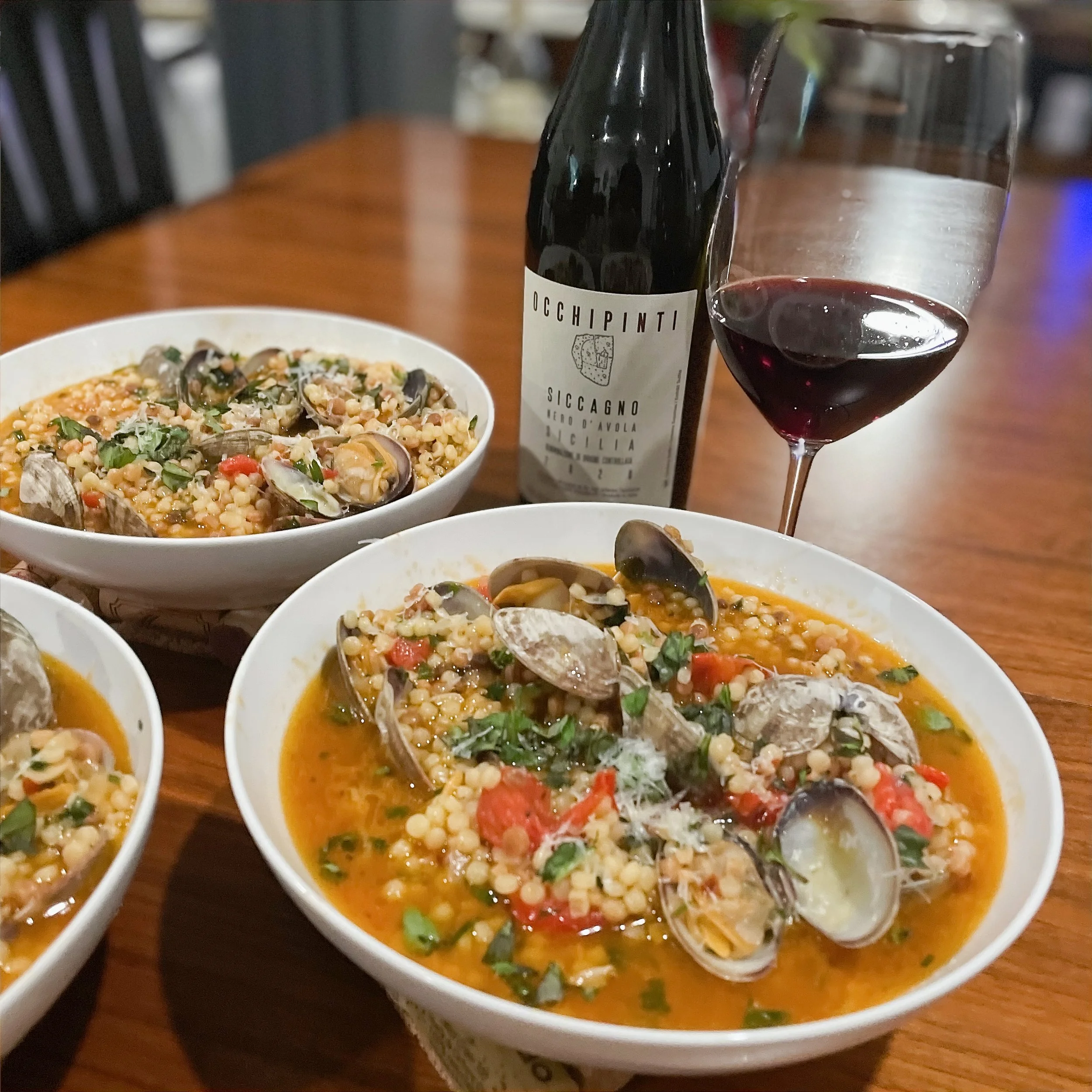 Pop-Up: Fregola con Vongole